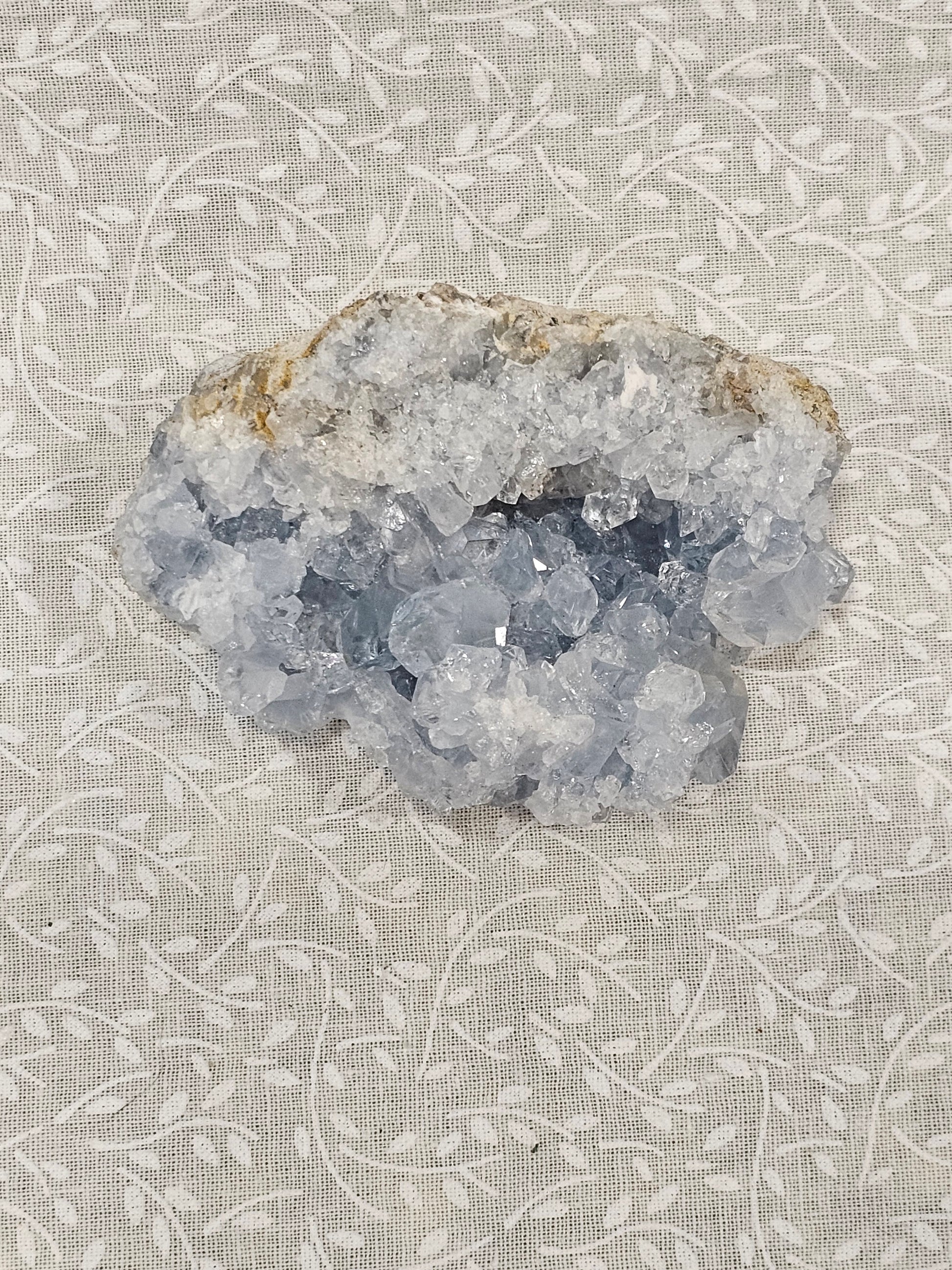 Celestite Raw Crystal Cluster