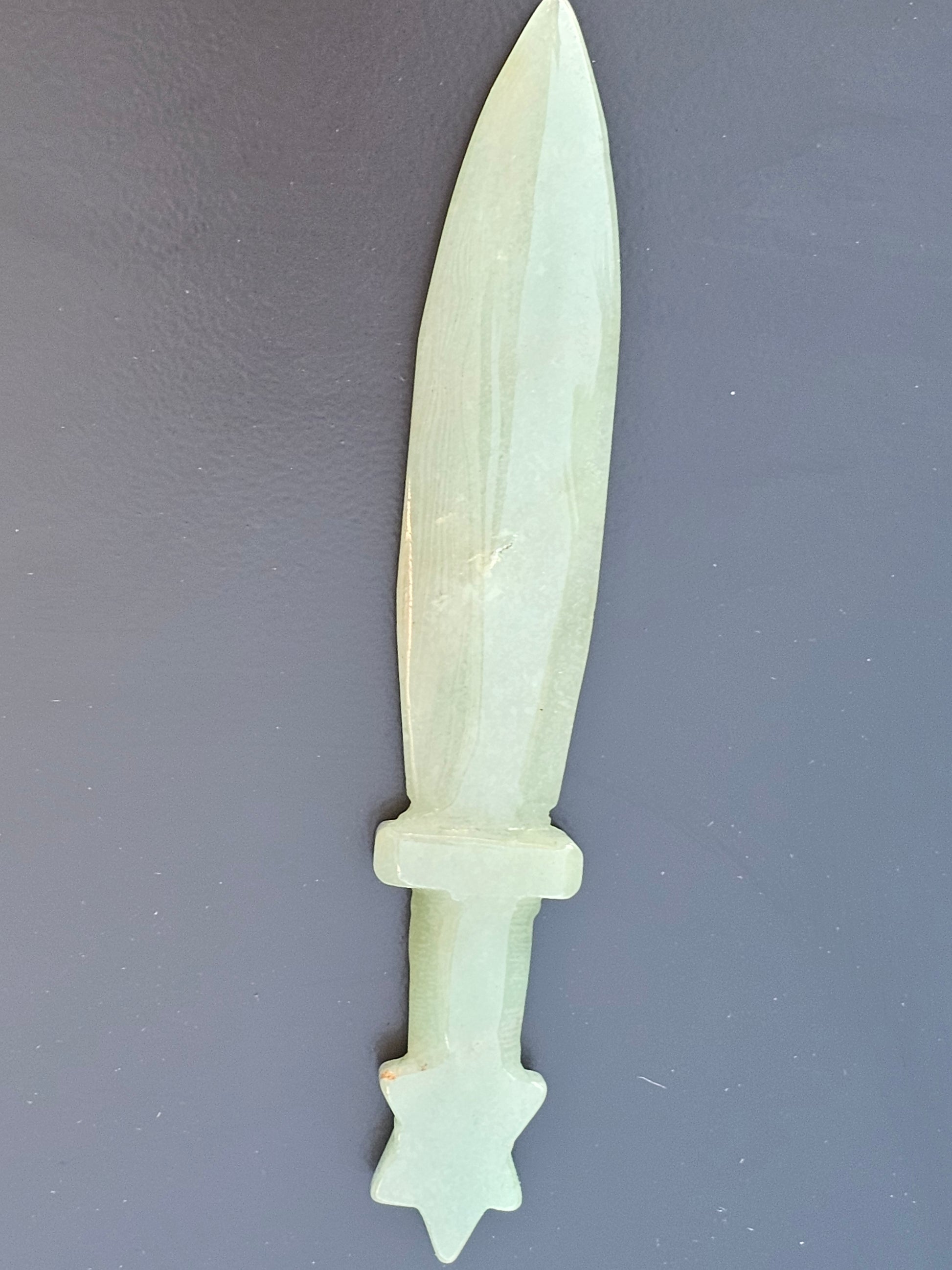 Green Adventurine Crystal Dagger