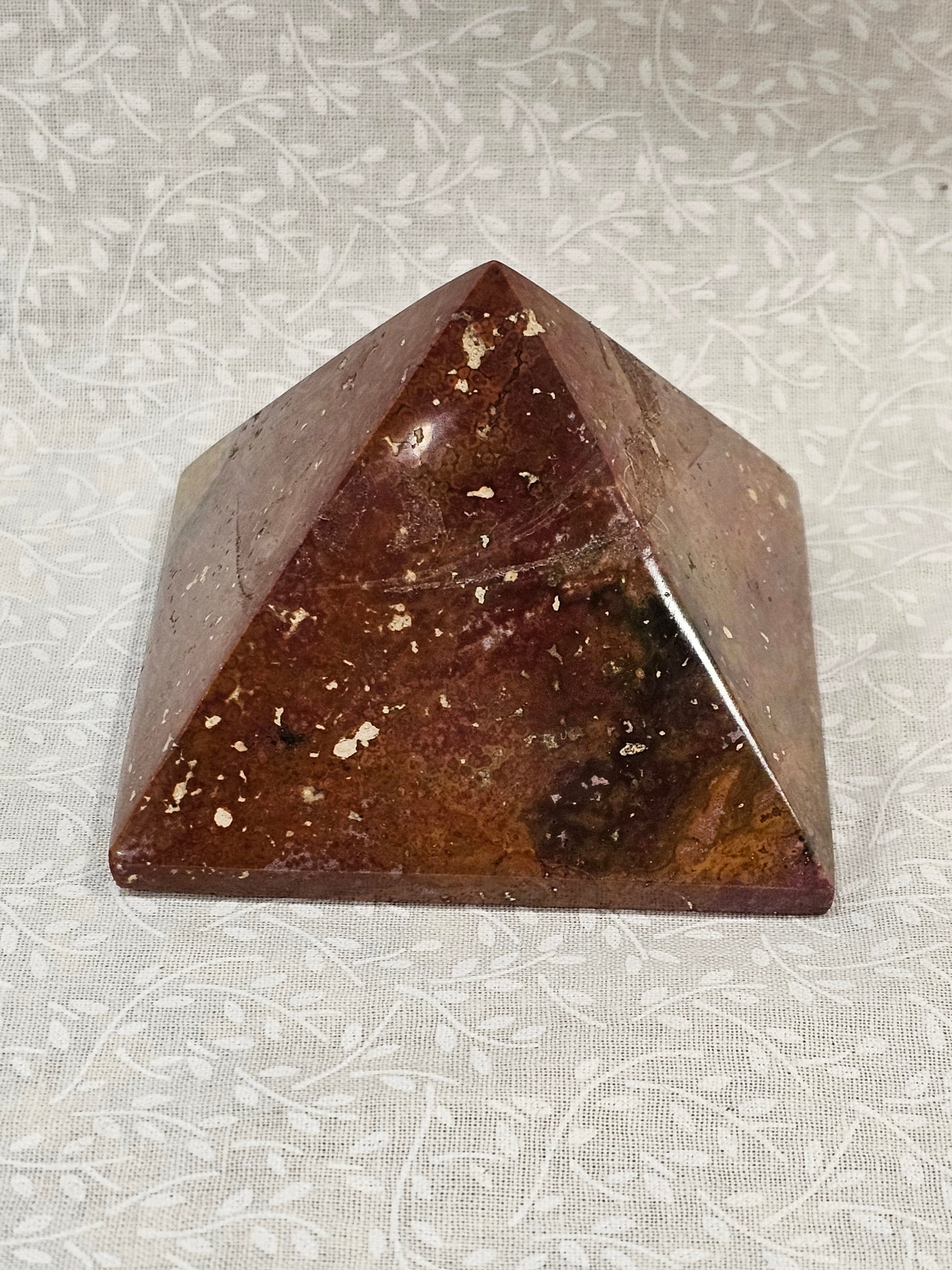 Red Jasper Crystal Pyrimd