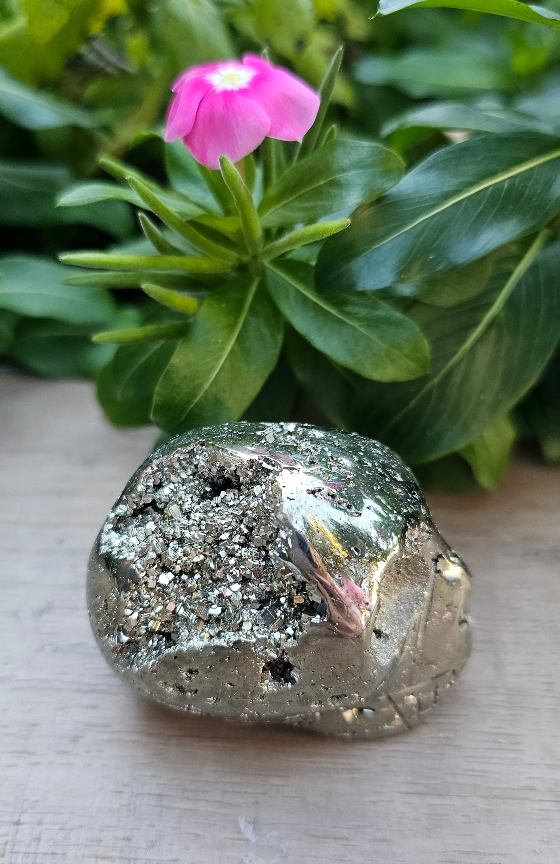 Pyrite Crystal Skull  - Natural Fool's Gold Carved Skull
