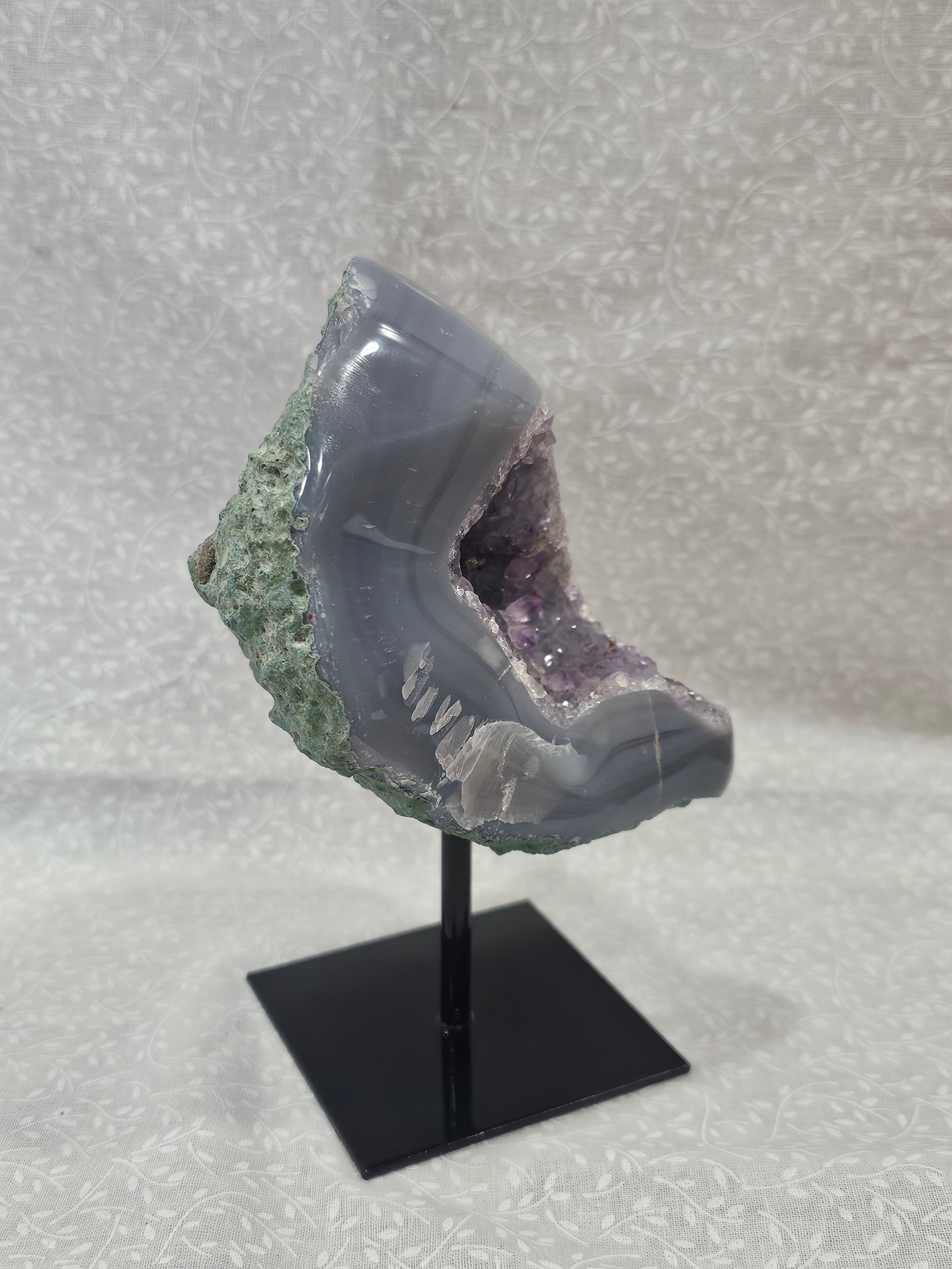 Amethyst Raw Crystal On Stand
