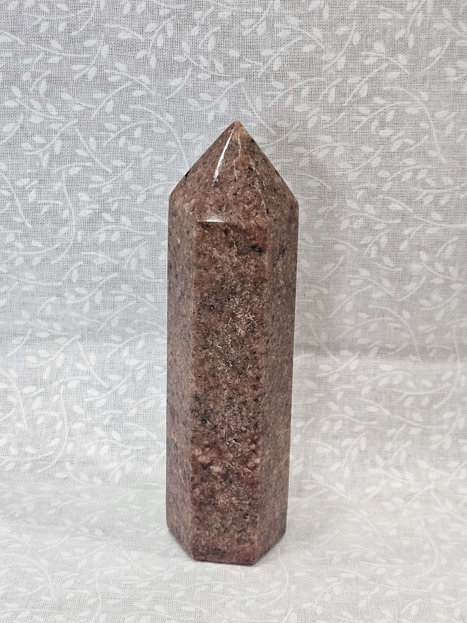 Leopard Skin Jasper Crystal Tower