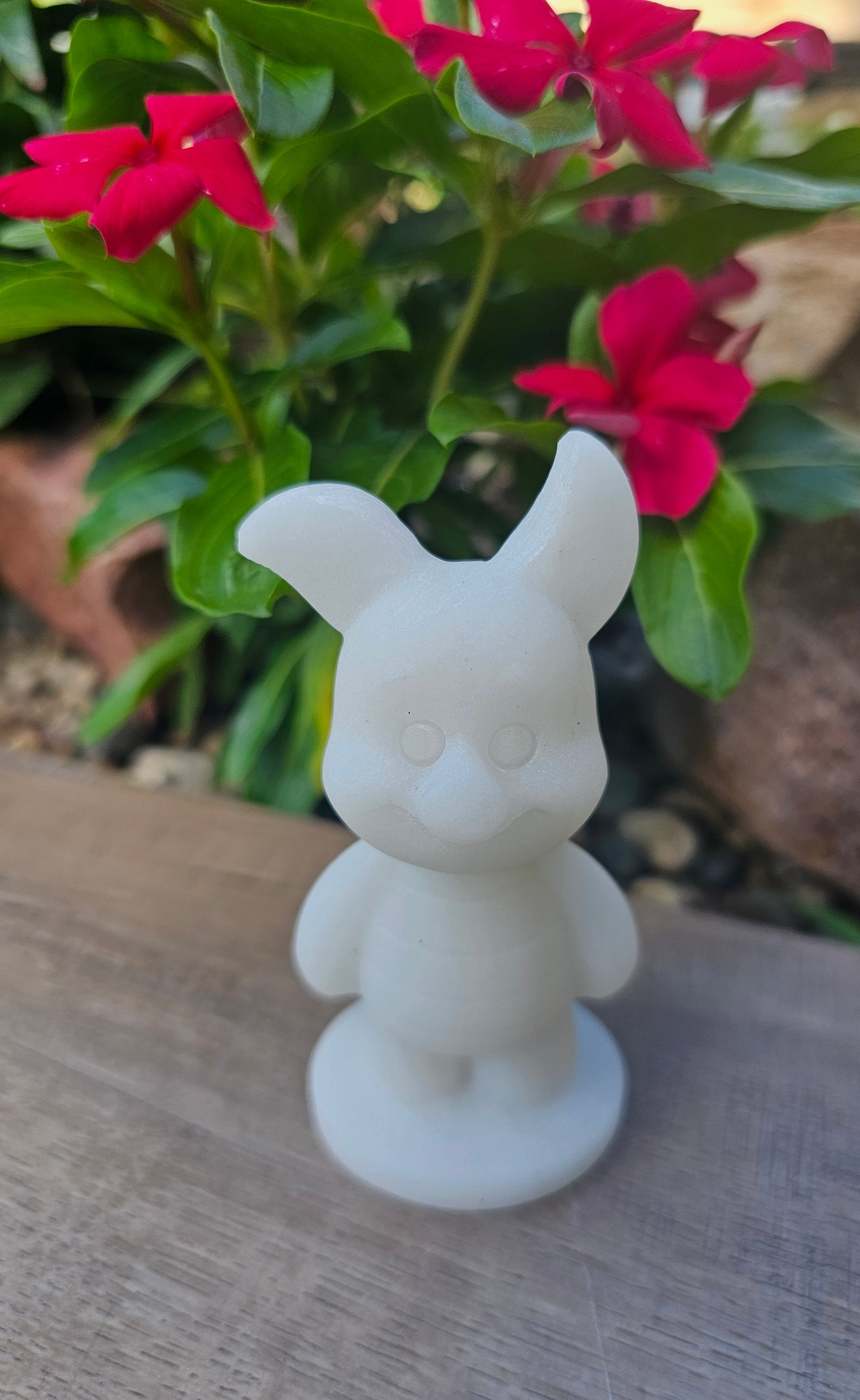 White Quartz Crystal Piglet From Winnie the Pooh Figurine