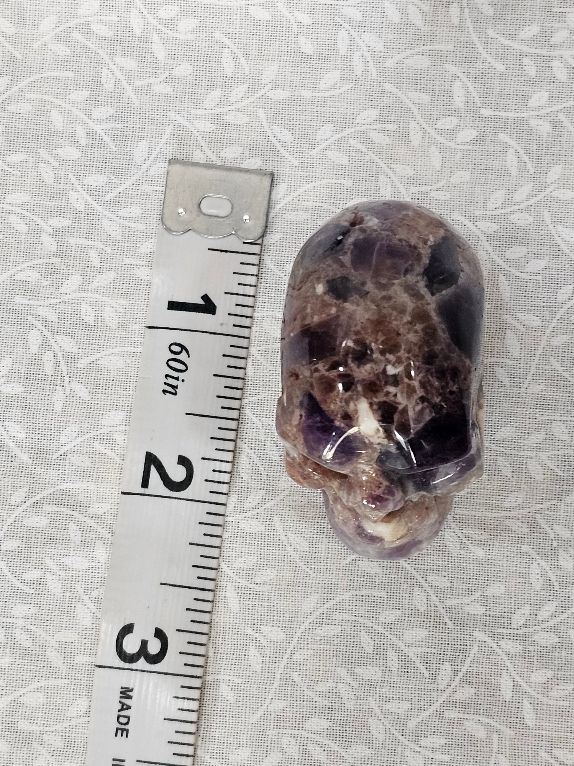 Amethyst Crystal Skull