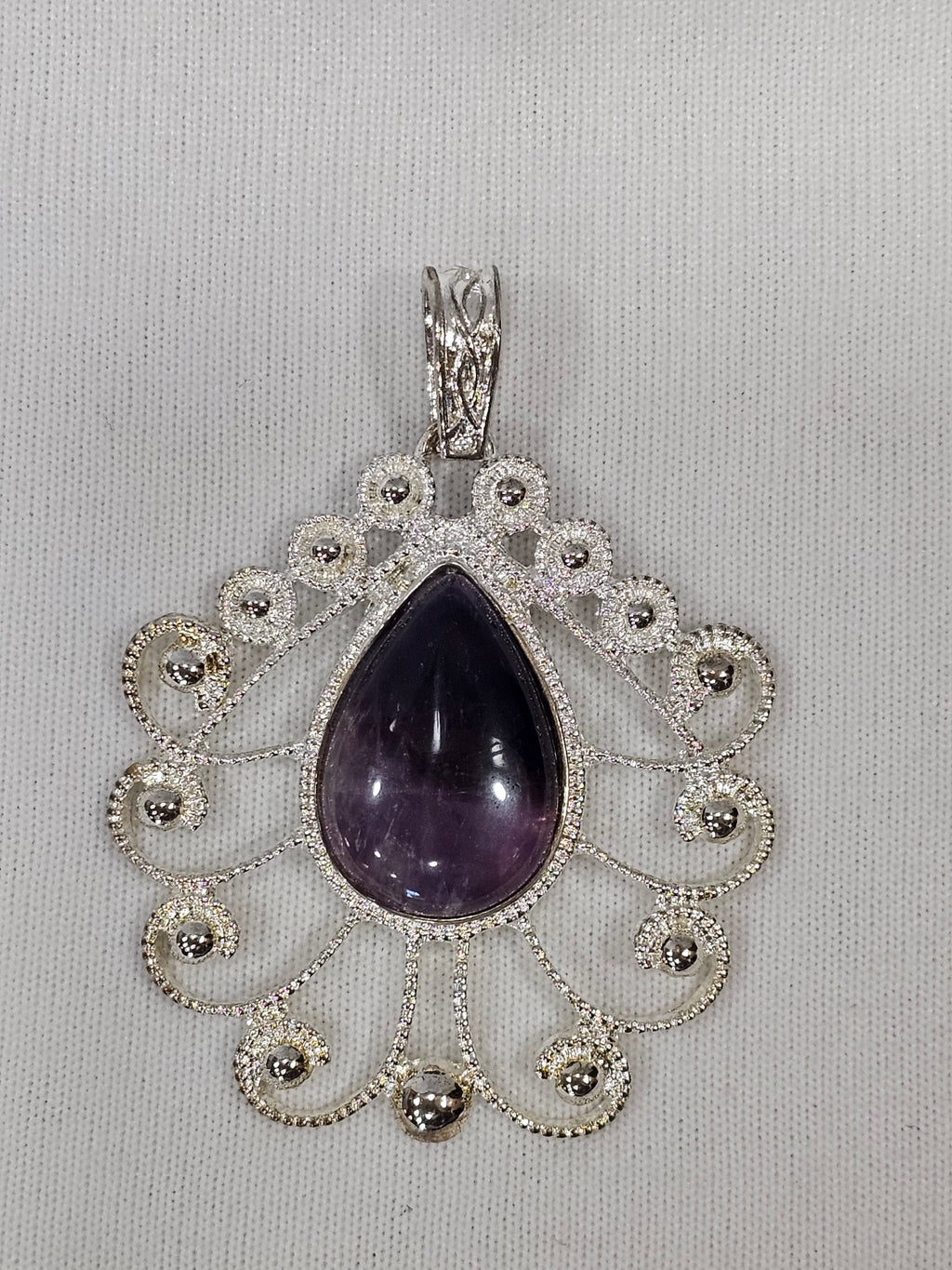 Amethyst Gemstone Pendant