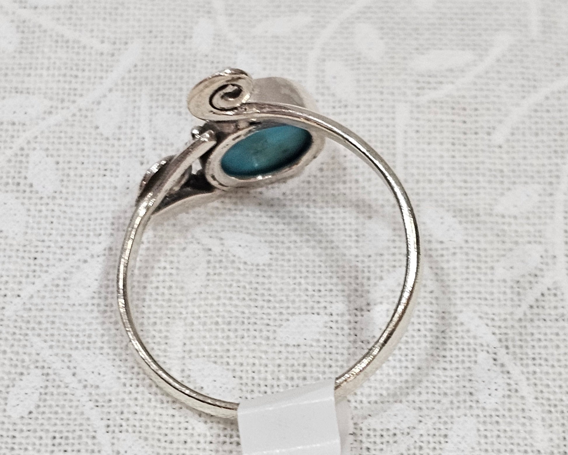 Sterling Silver Sleeping Beauty Turquoise Gemstone Ring 6