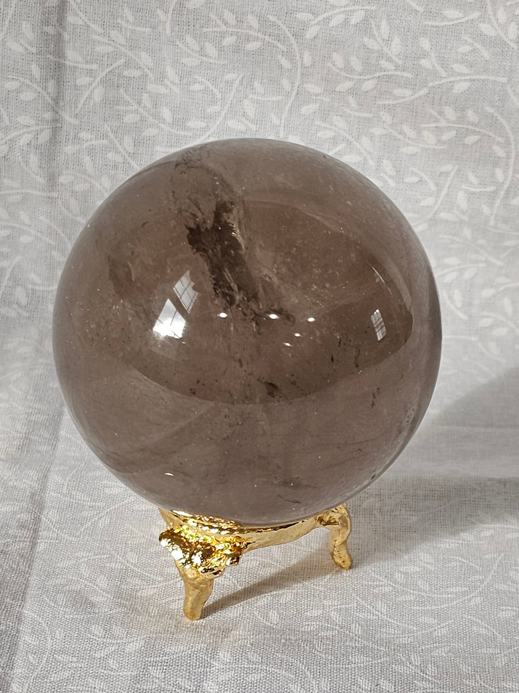 Smokey Quartz Crystal Sphere 70mm