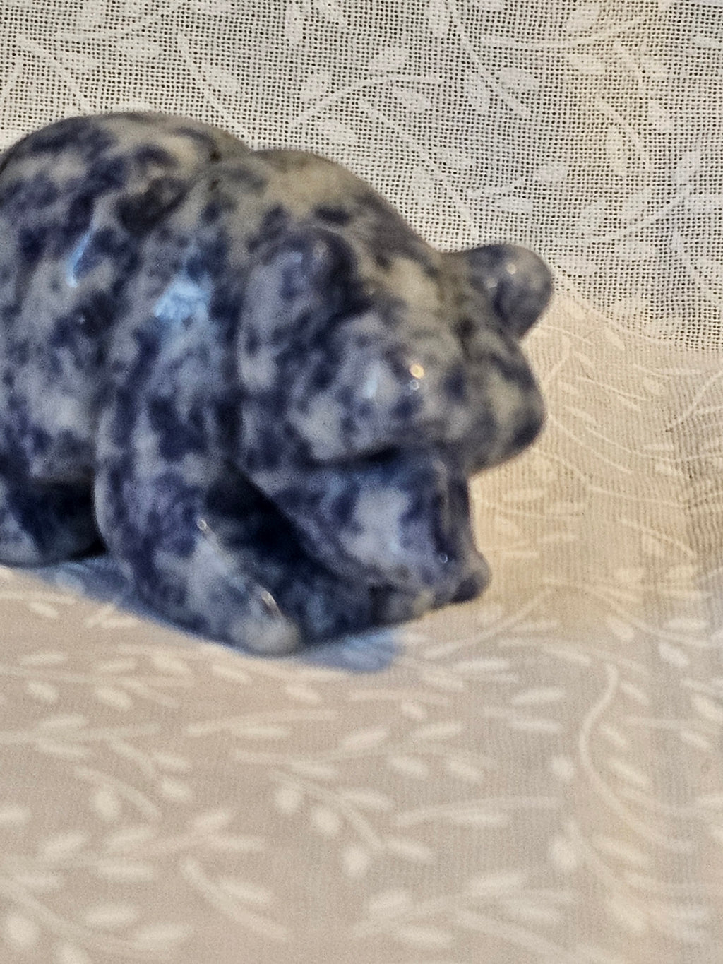 Sodalite Crystal Bear
