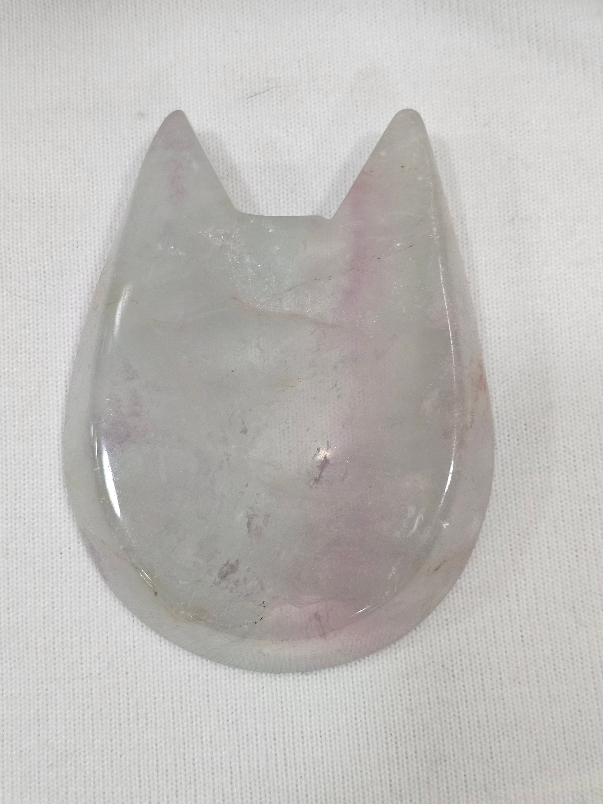 Rainbow Fluorite Cat Bowl