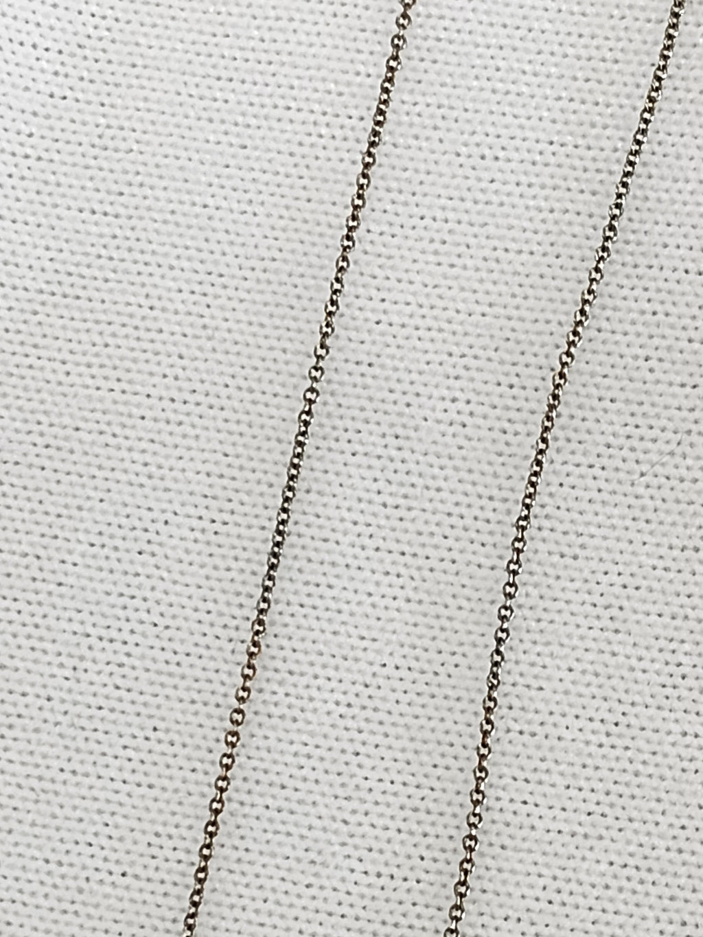 Sterling Silver Emerald Necklace - 18" to 20" Adjustable Chain