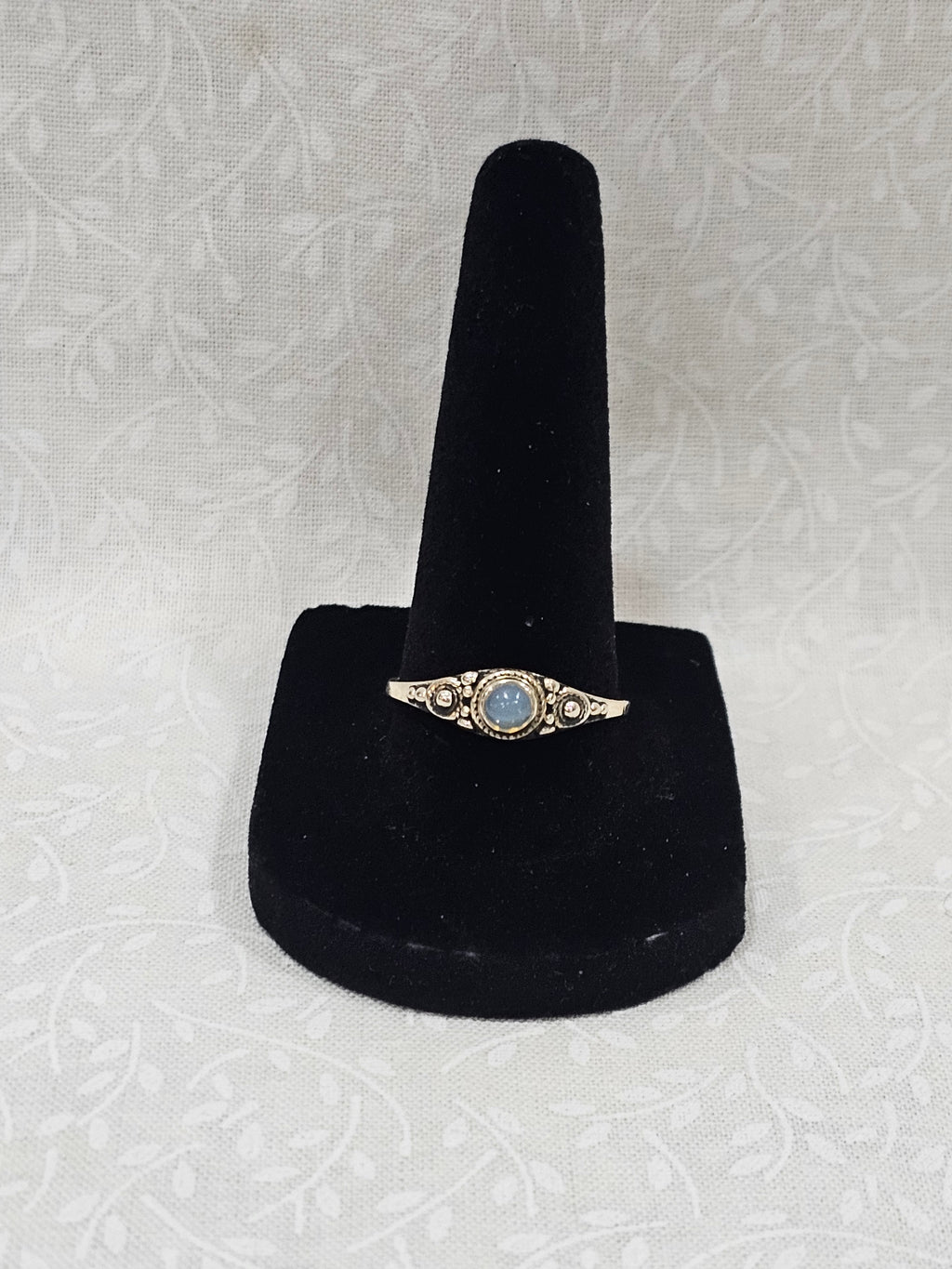Sterling Silver Moonstone Gemstone Ring