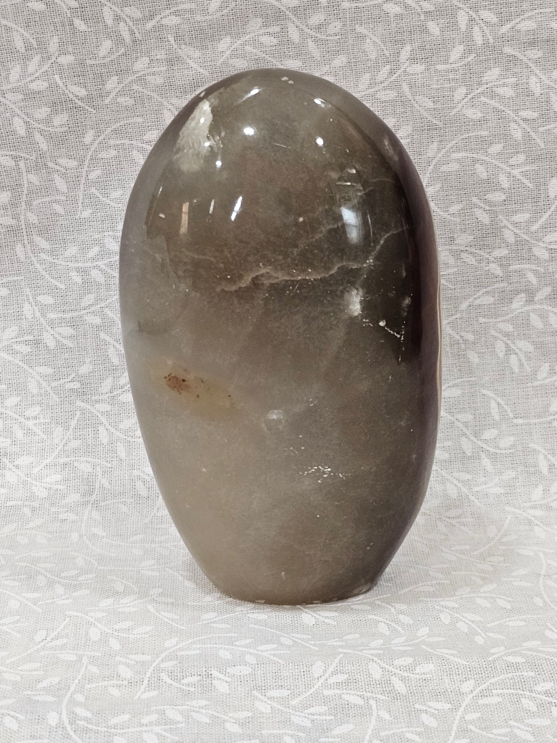 Chocolate Calcite also called Brown Argonite Crystal Free Form