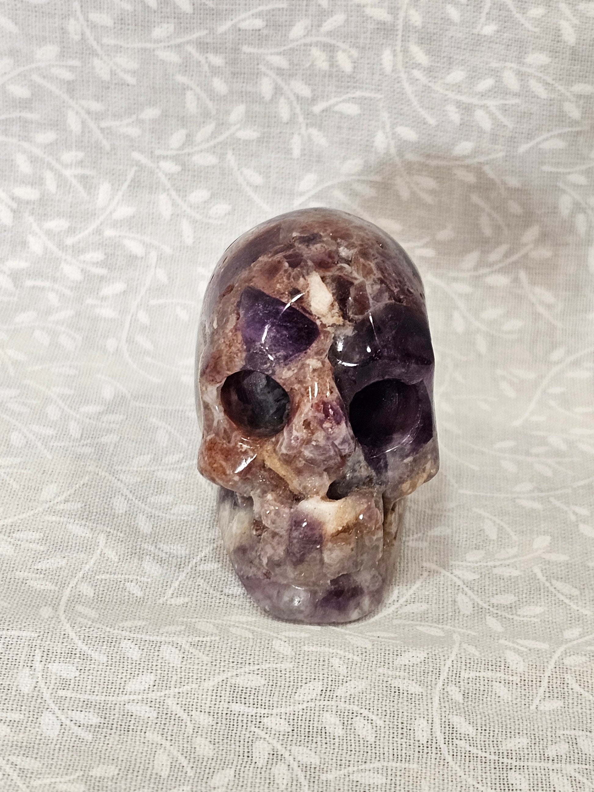 Amethyst Crystal Skull