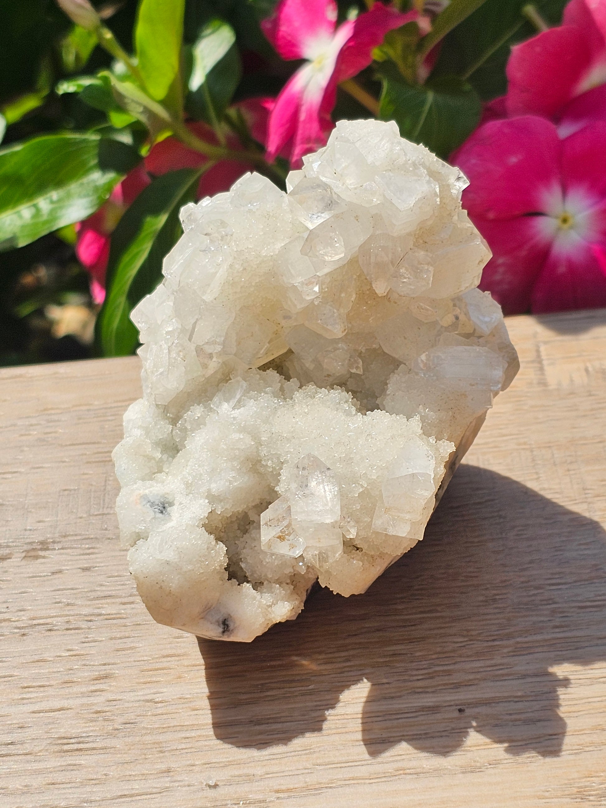 Apophyllite Raw Crystal Cluster