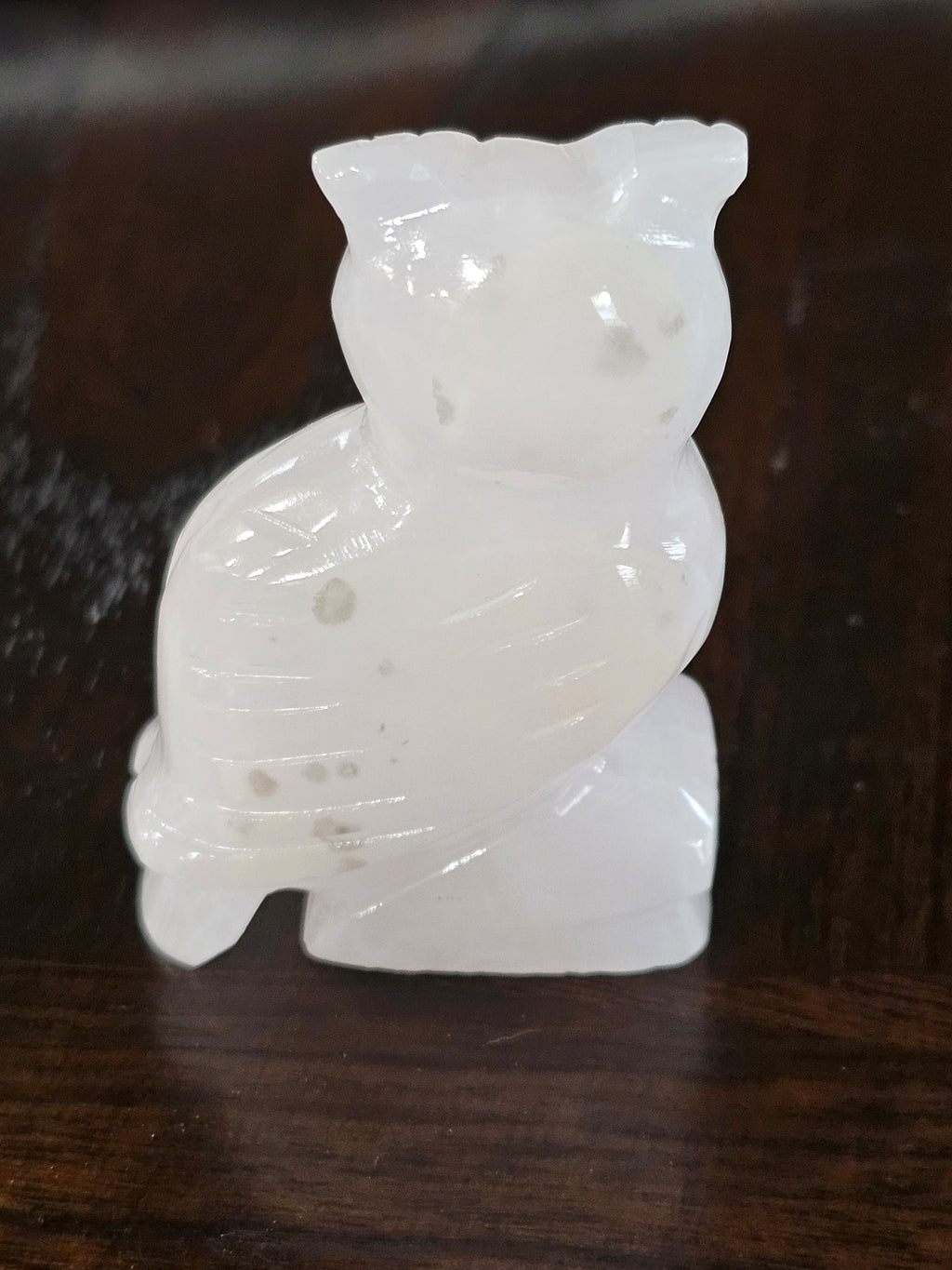 Pink Mangano Crystal Owl 3.25 Inch