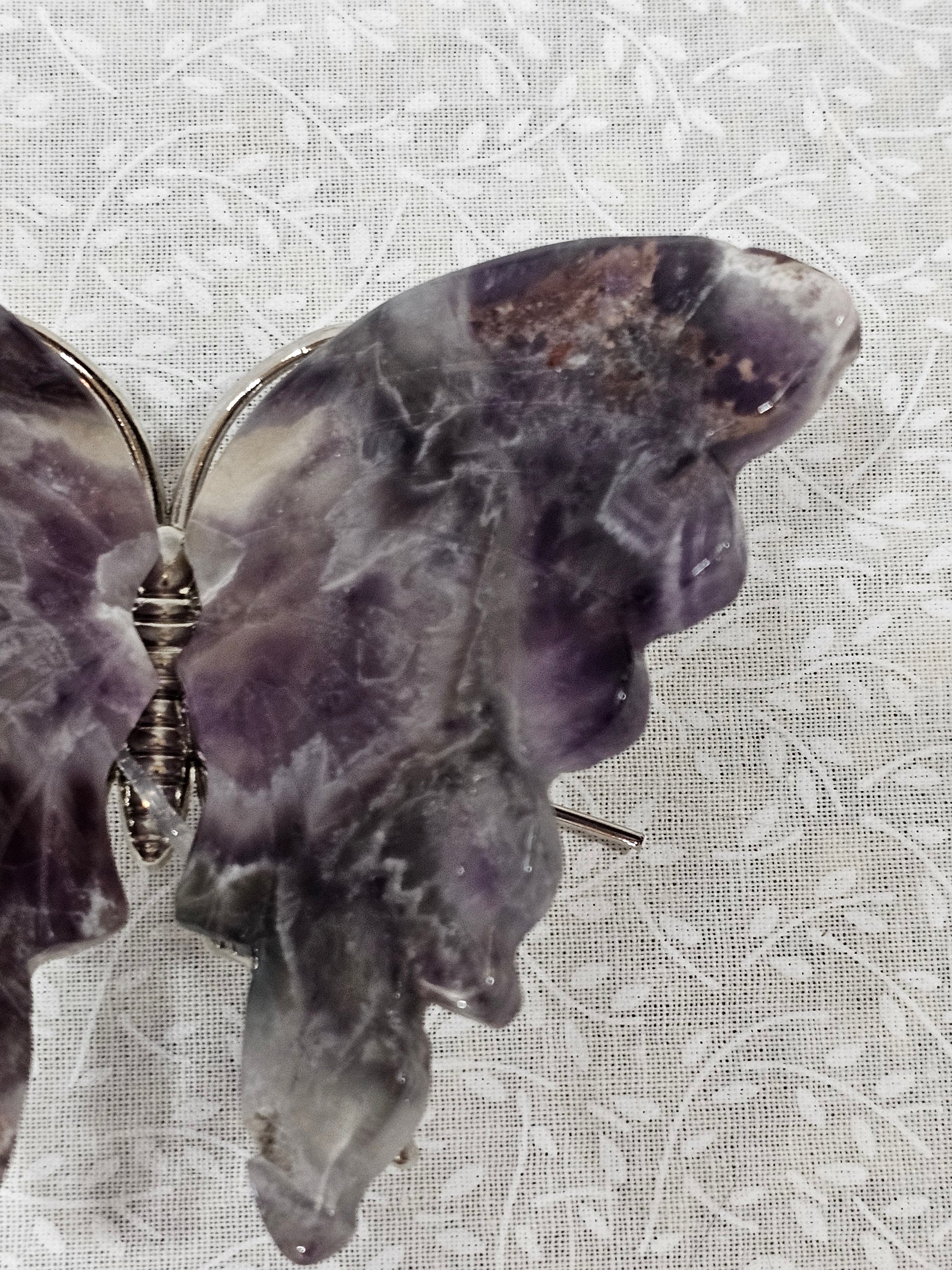 Dream Amethyst Crystal Butterfly 3 Inch