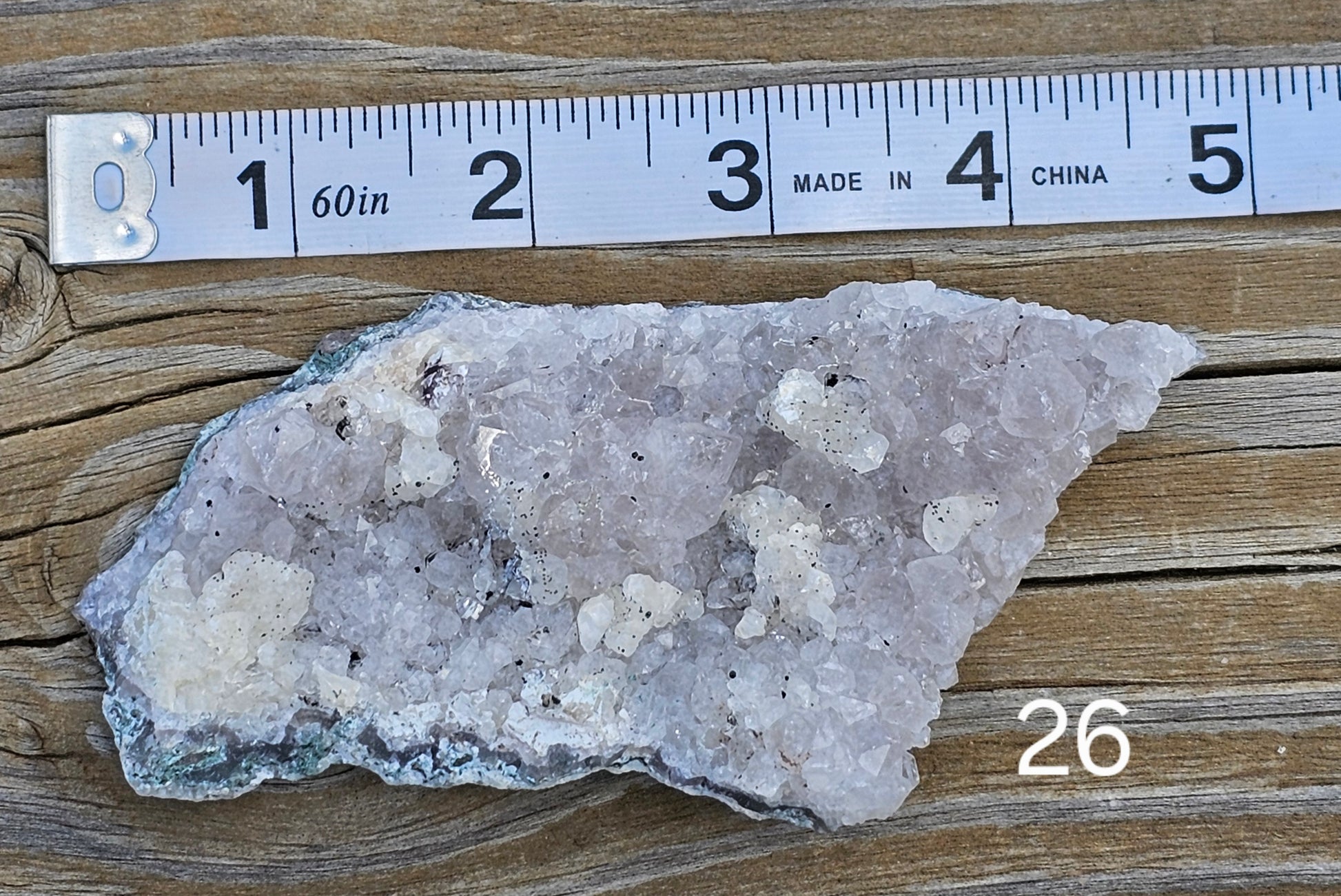 Amethyst with Quartz Raw Crystal Cluster