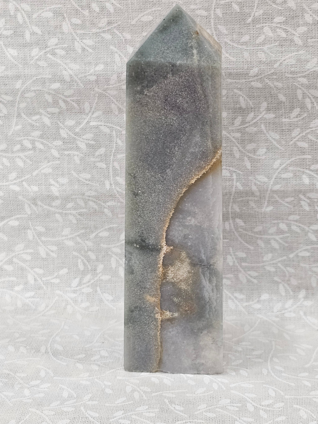 Orca Agate Crystal Tower