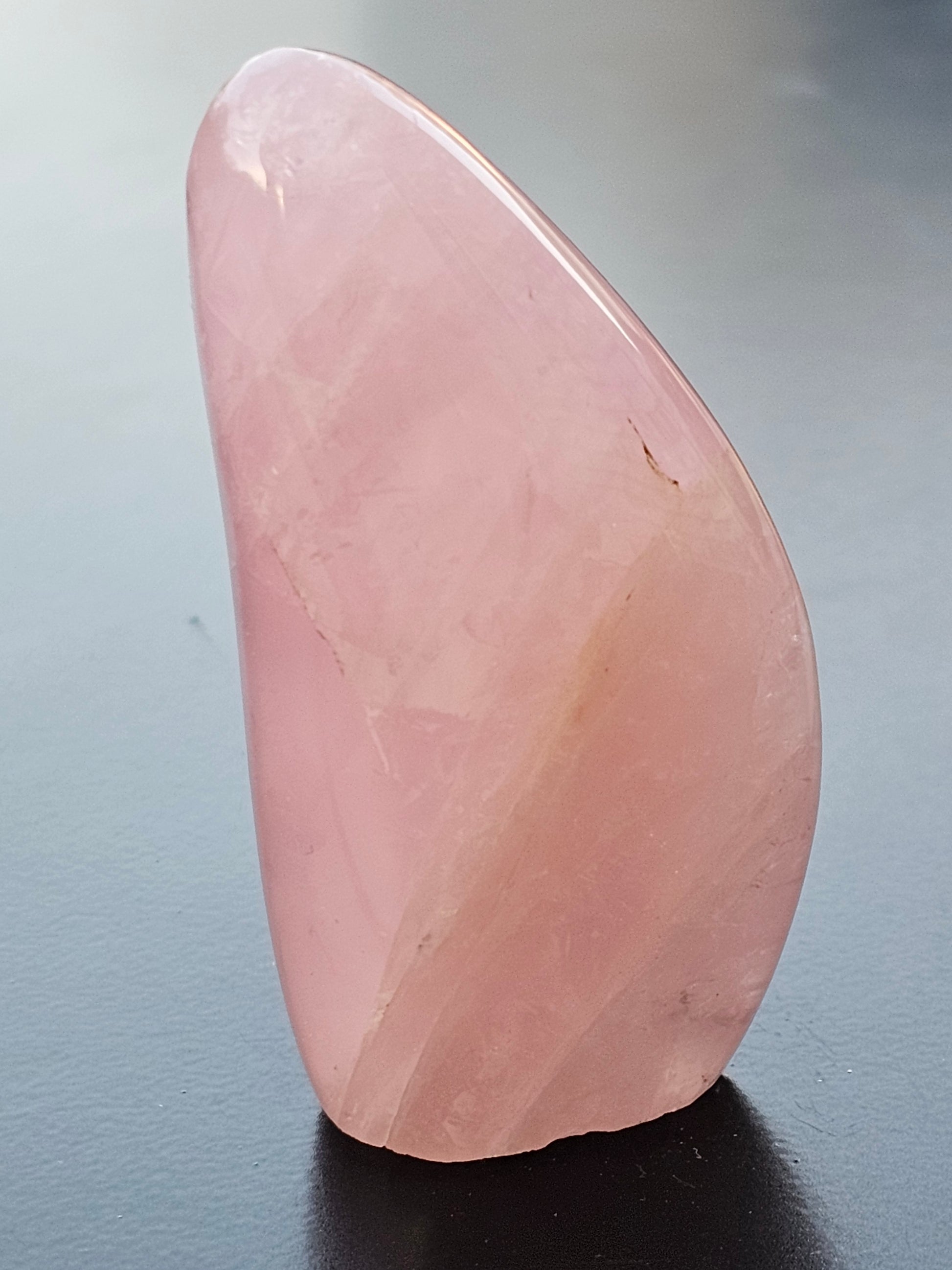Pink Quartz Crystal Free Form