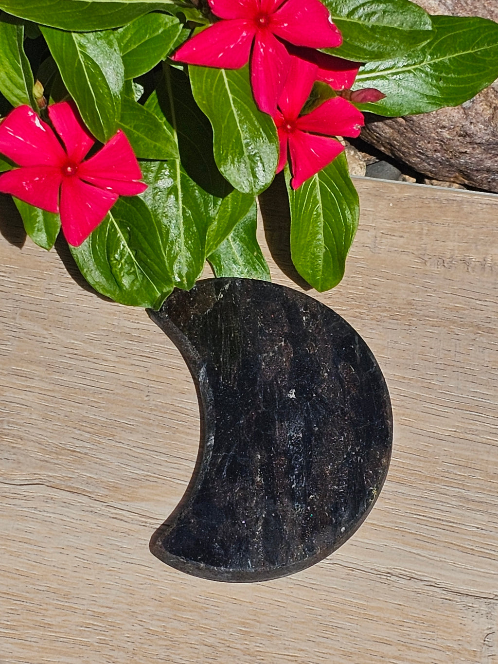 Arfvedsonite Crystal Crescent Moon