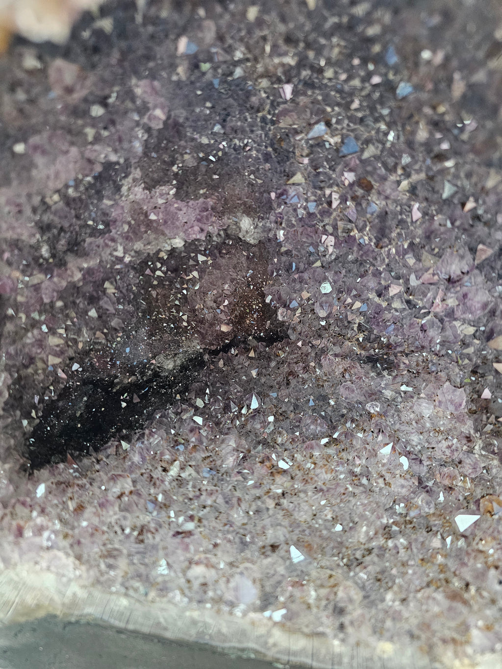 Amethyst Raw Crystal Cathedral - 8" Natural Purple Geode Specimen