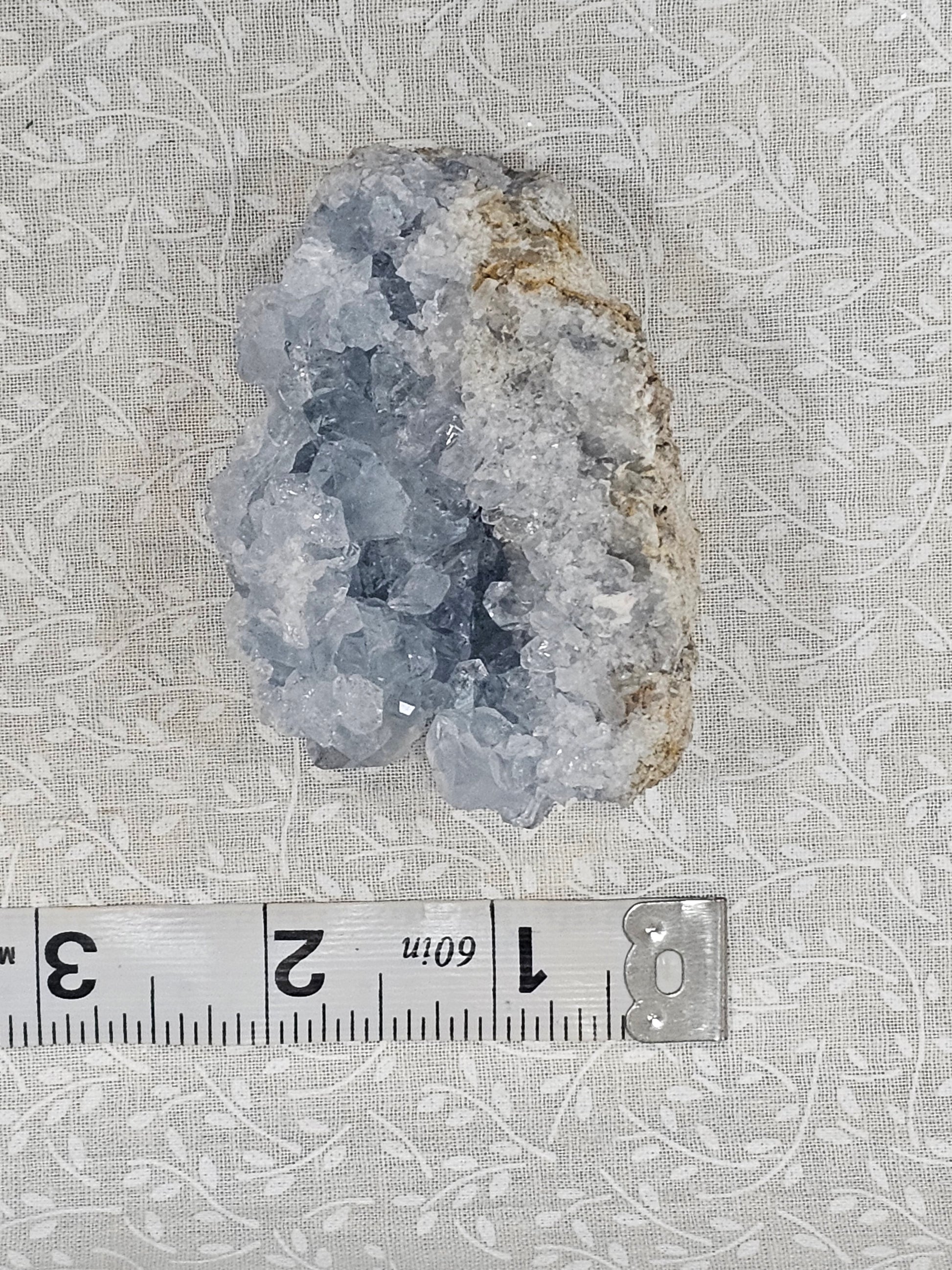 Celestite Raw Crystal Cluster