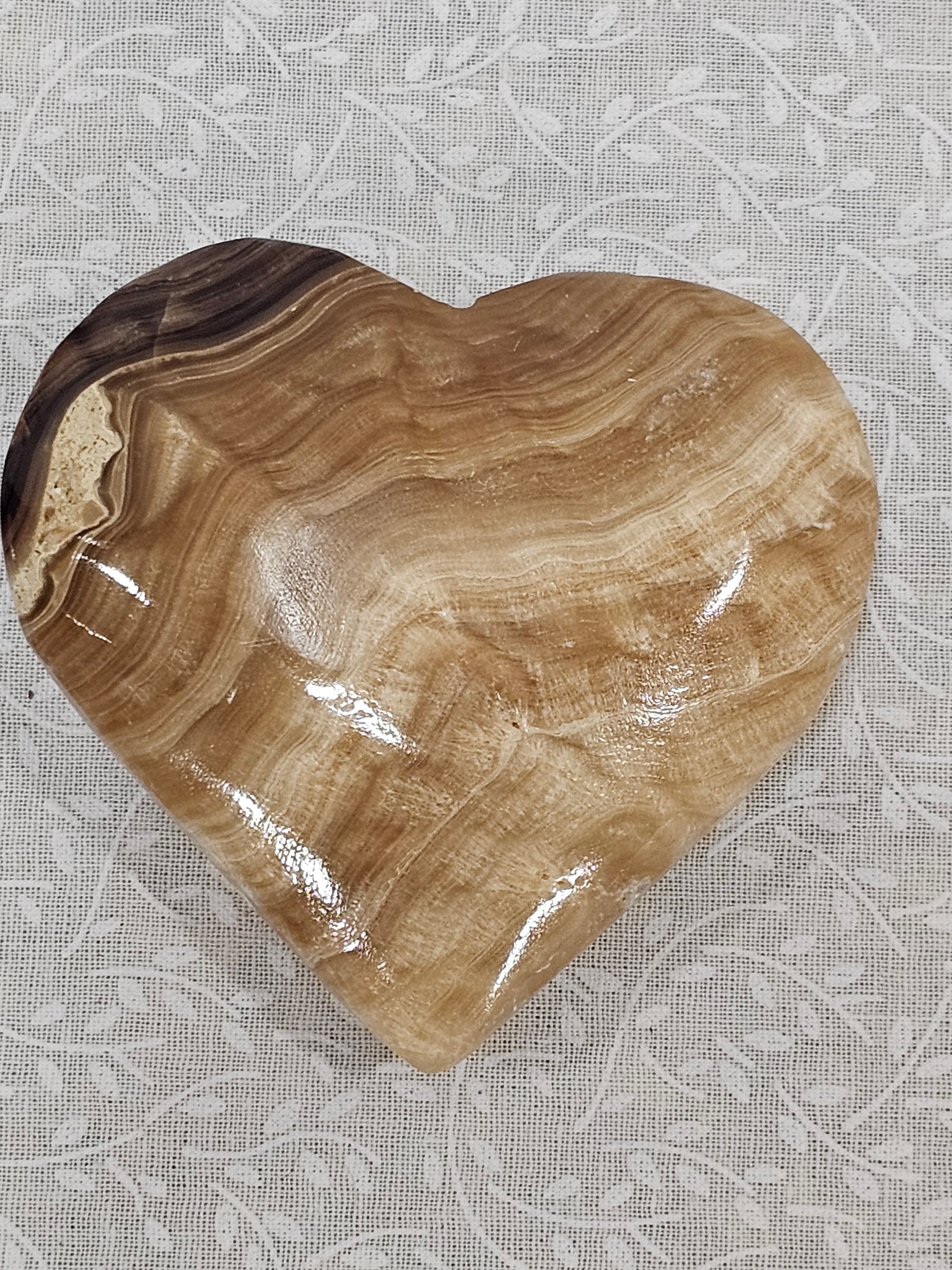 Argonite Crystal Heart