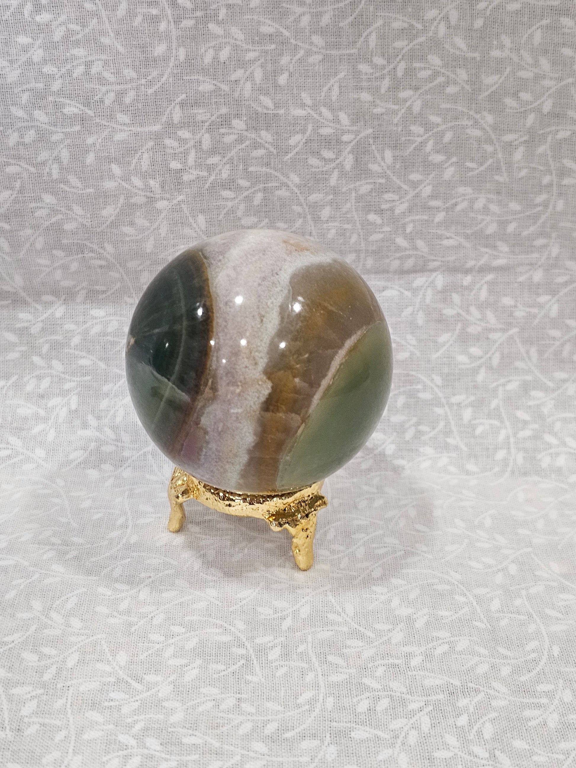 Ocean Jasper Crystal Sphere