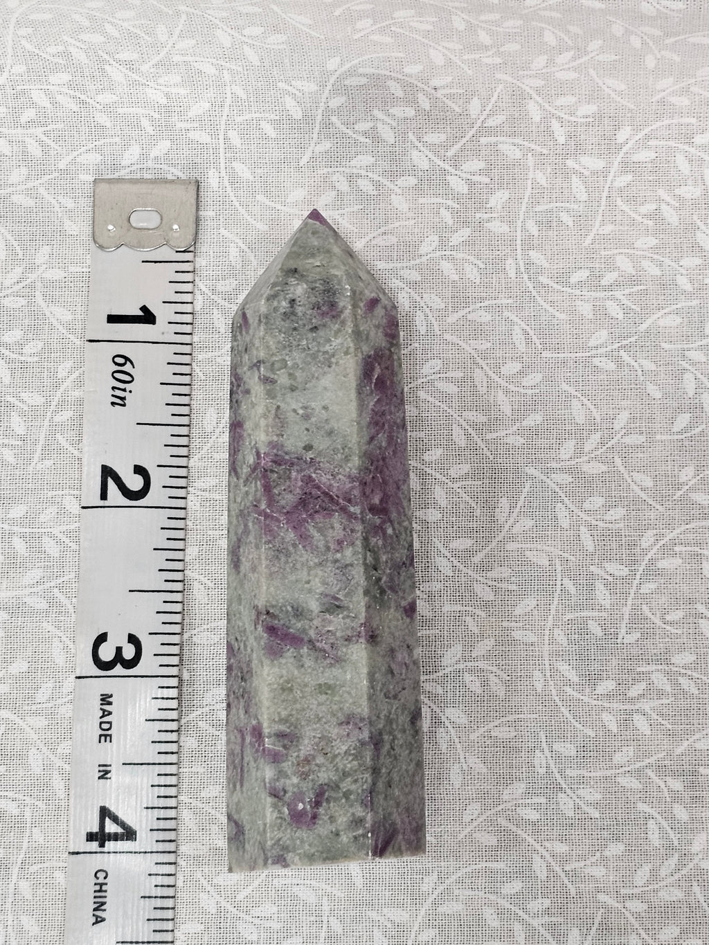 Ruby In Granite Crystal Tower