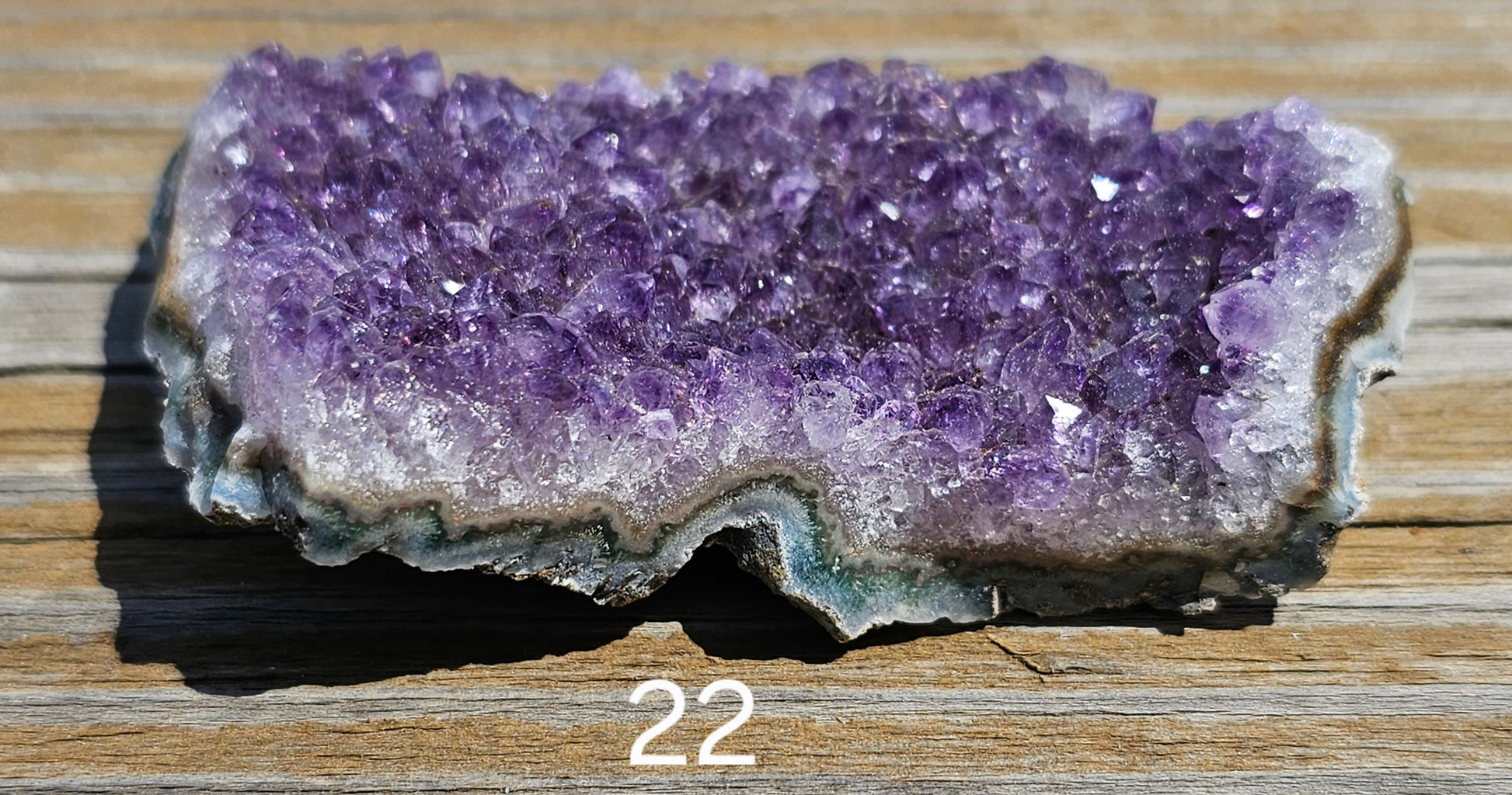 Dark Amethyst Raw Crystal Cluster