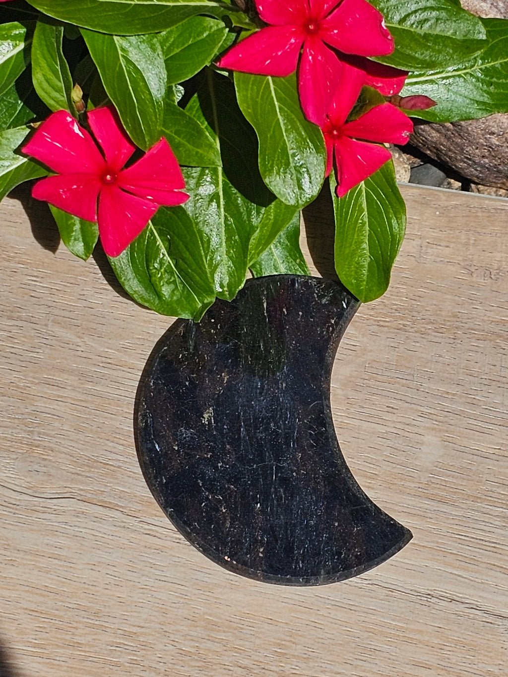Arfvedsonite Crystal Crescent Moon