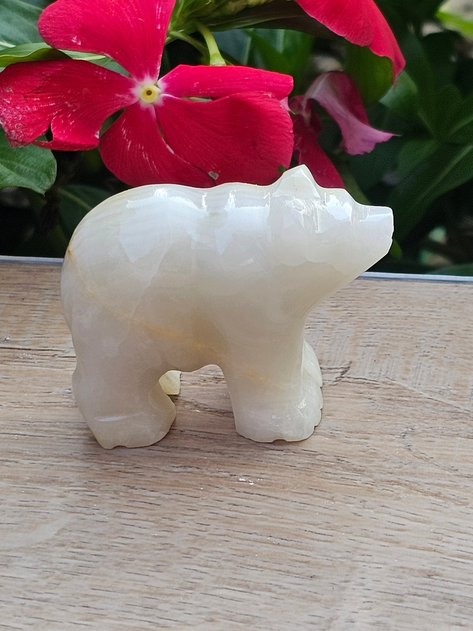 Agate Crystal Bear