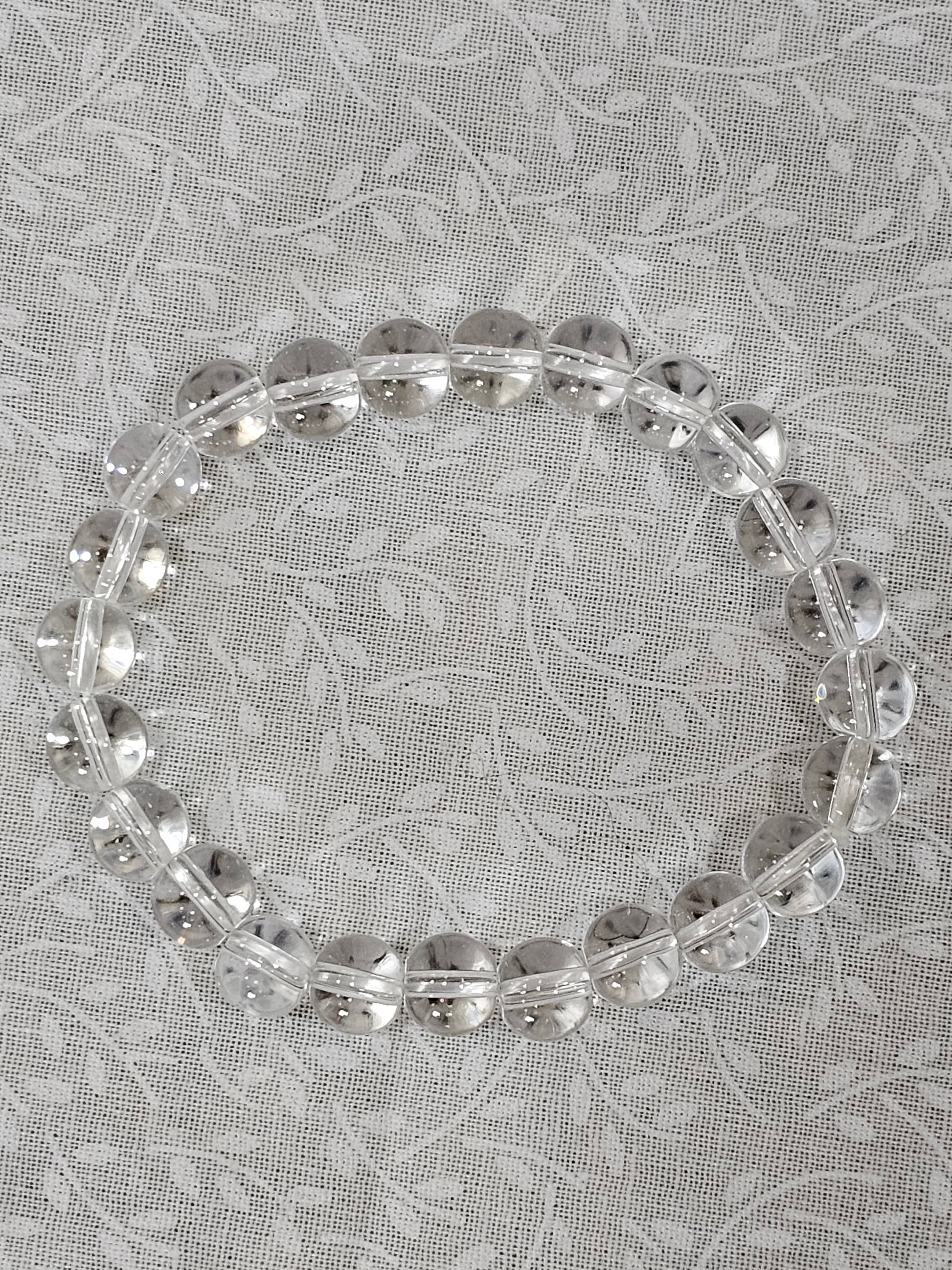 Clear Quartz Crystal Bracelet