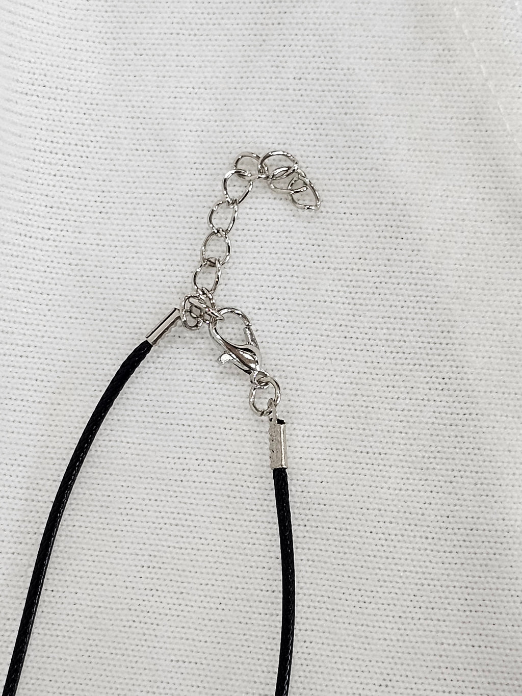 Labradorite Necklace on Corded Rope Chain