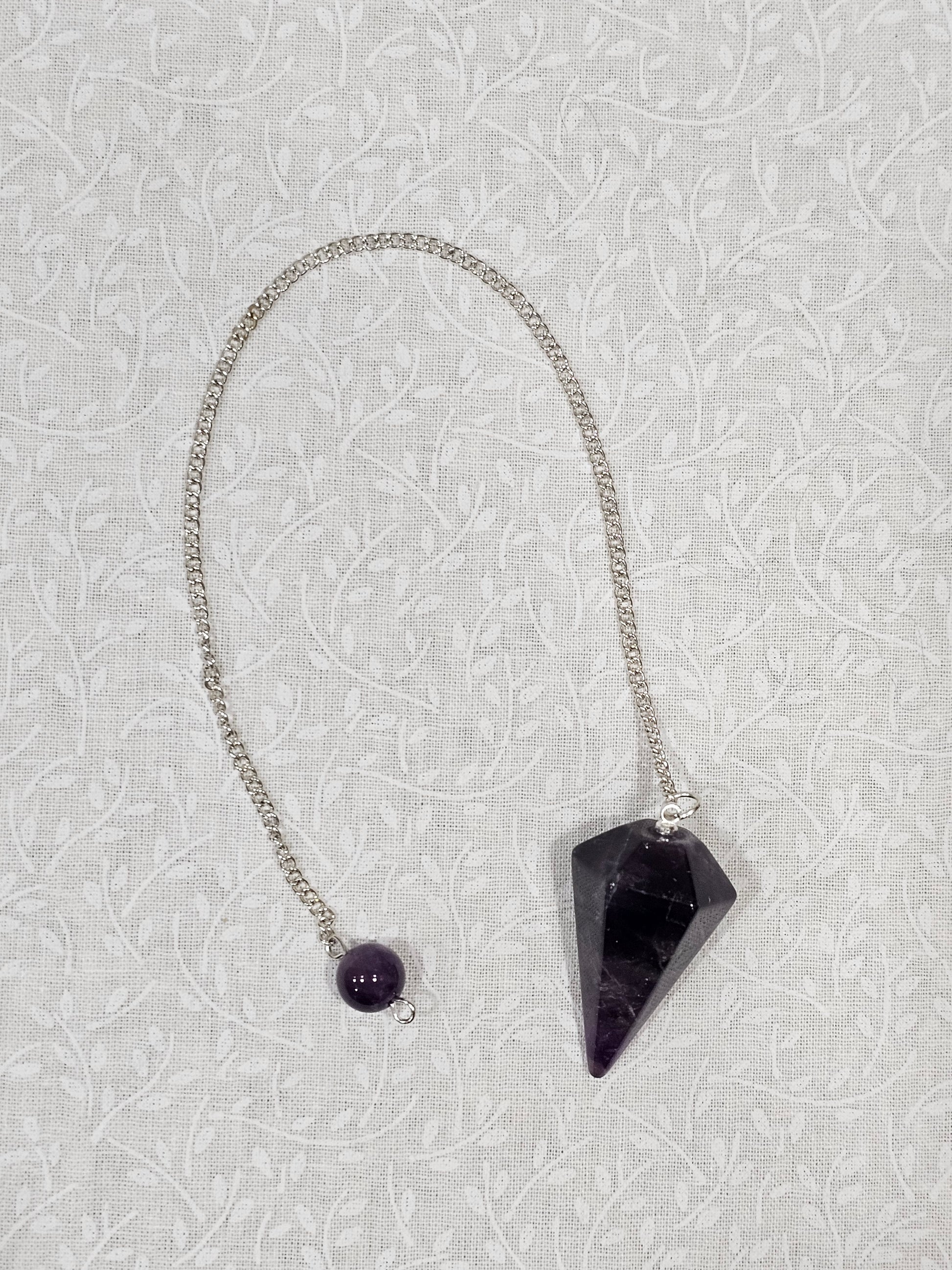Amethyst Crystal Pendulum