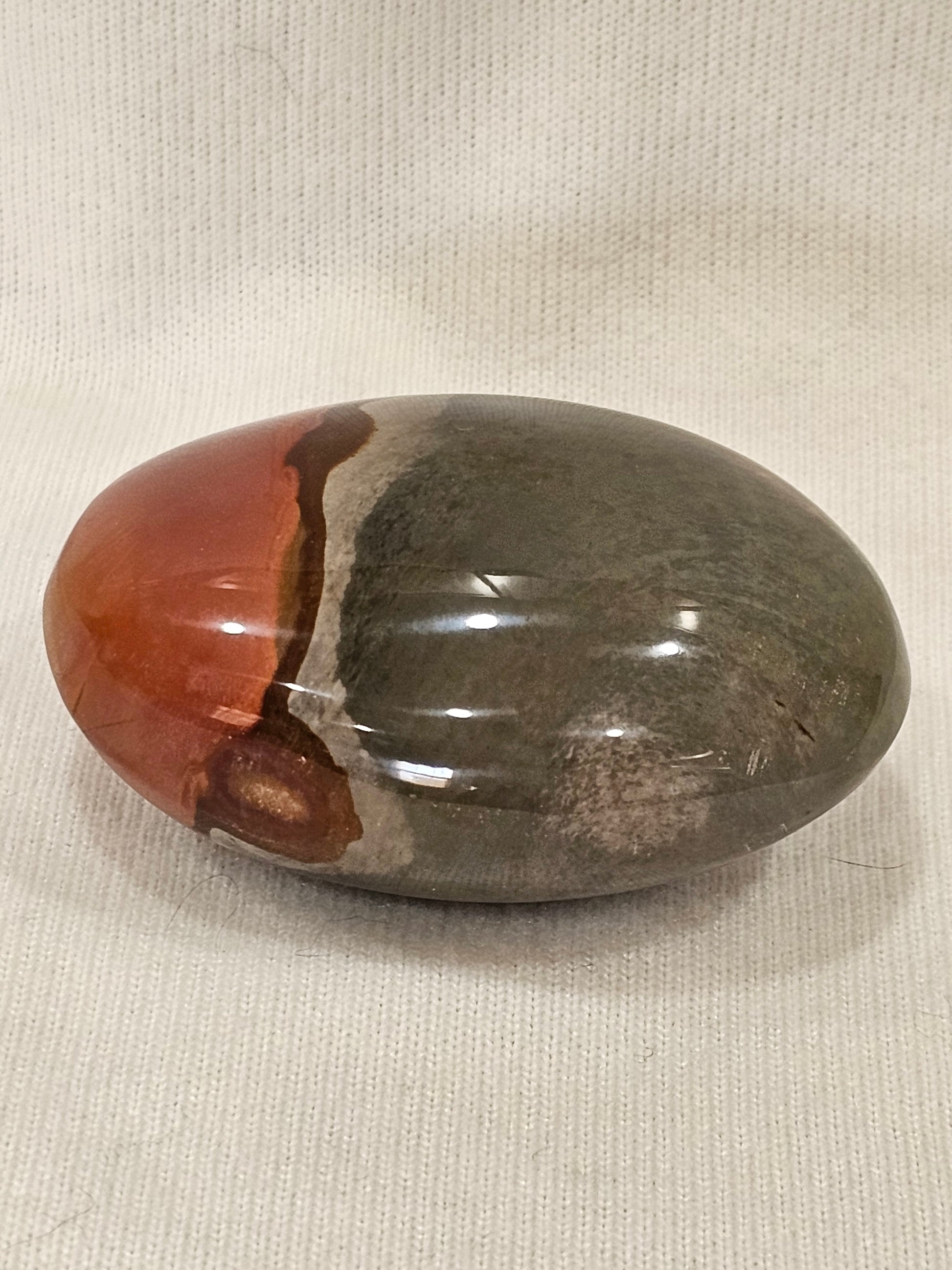 Polychrome Jasper Crystal Palm Stone