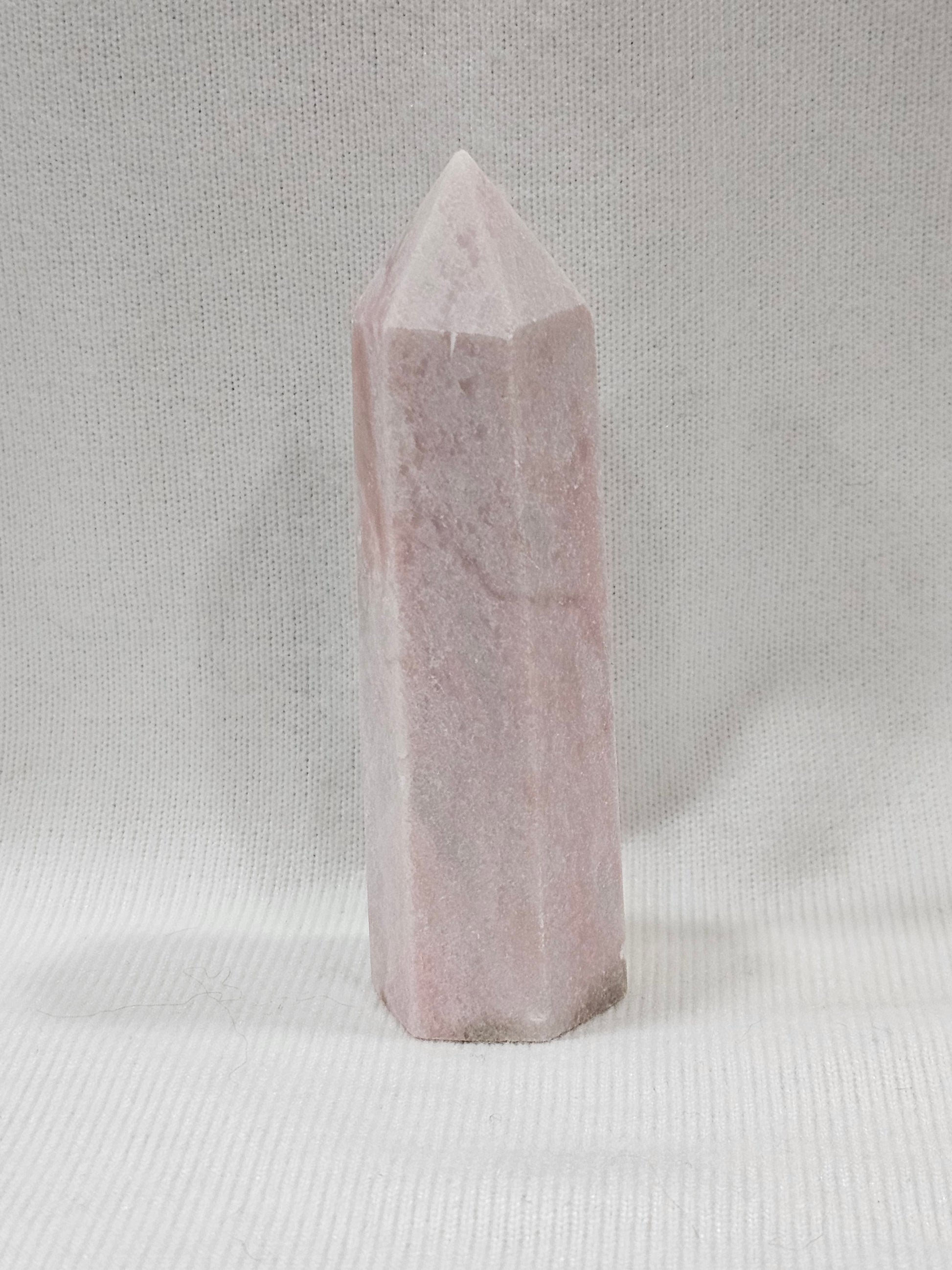 Pink Opal Crystal Tower
