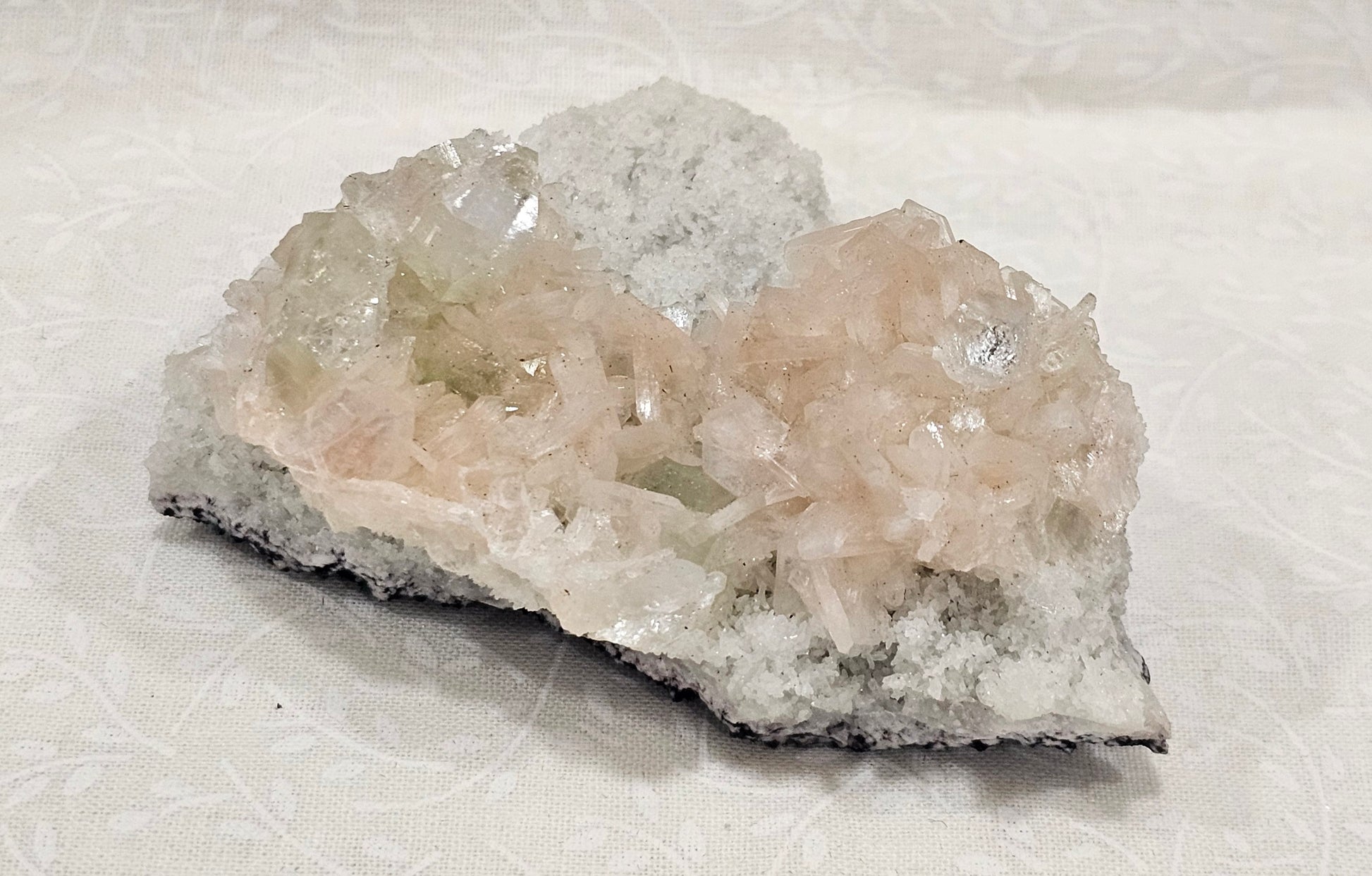 Apophyllite Stillbite Green Apophyllite Raw Crystal Cluster