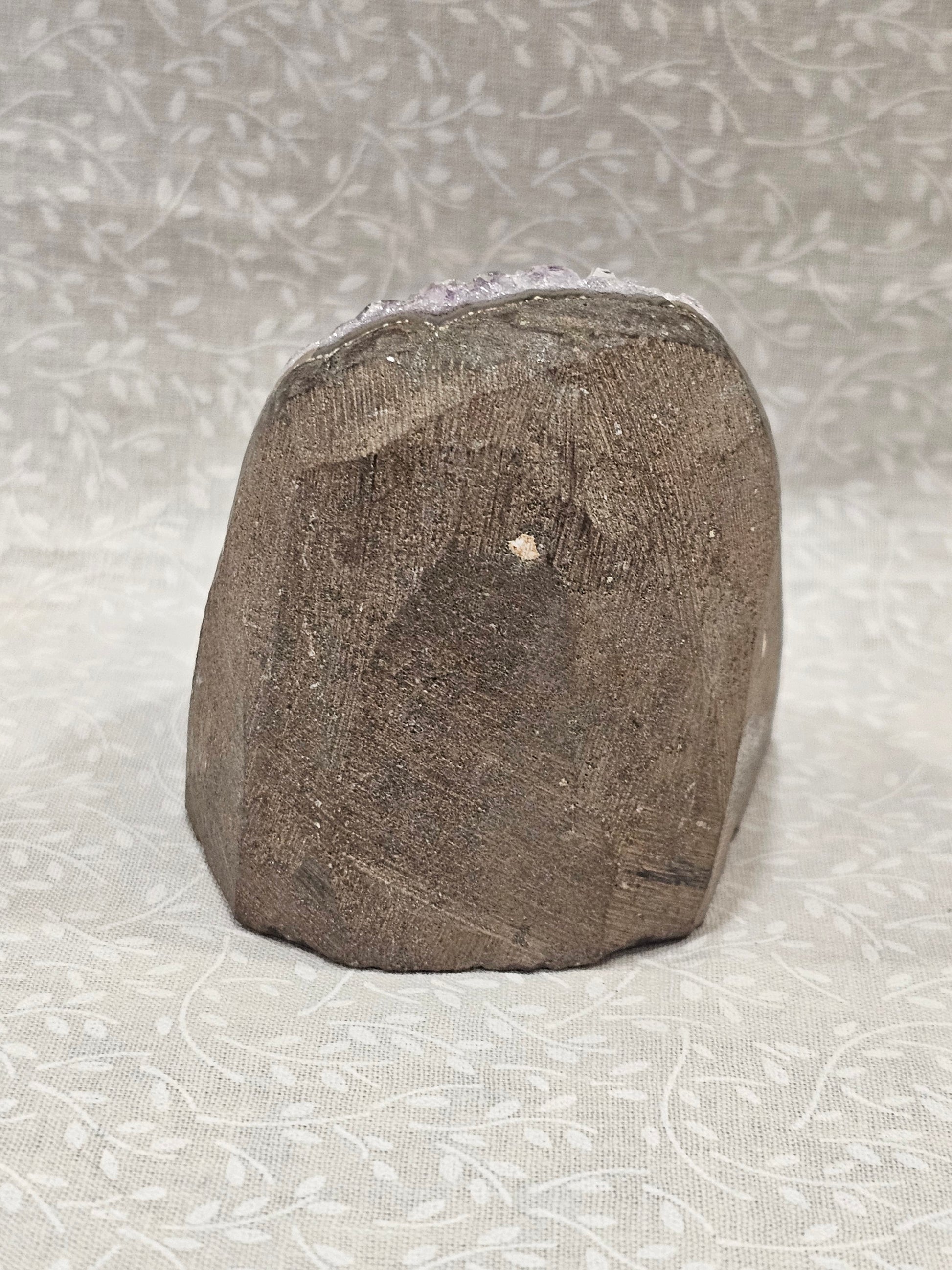 Amethyst Raw Crystal Cut Base
