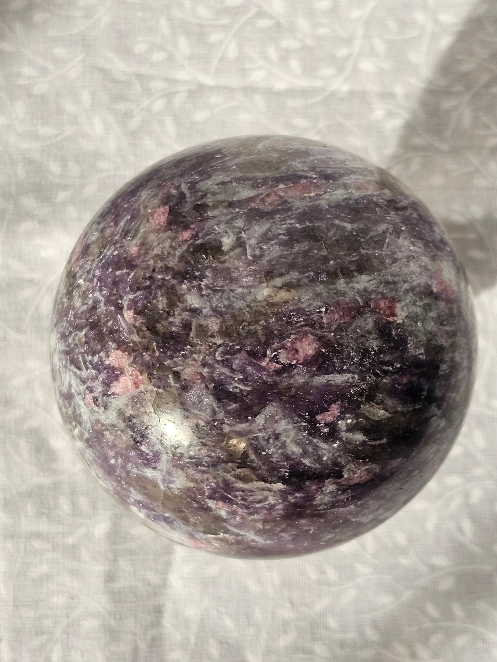 Amazonite Crystal Sphere - Natural Stone