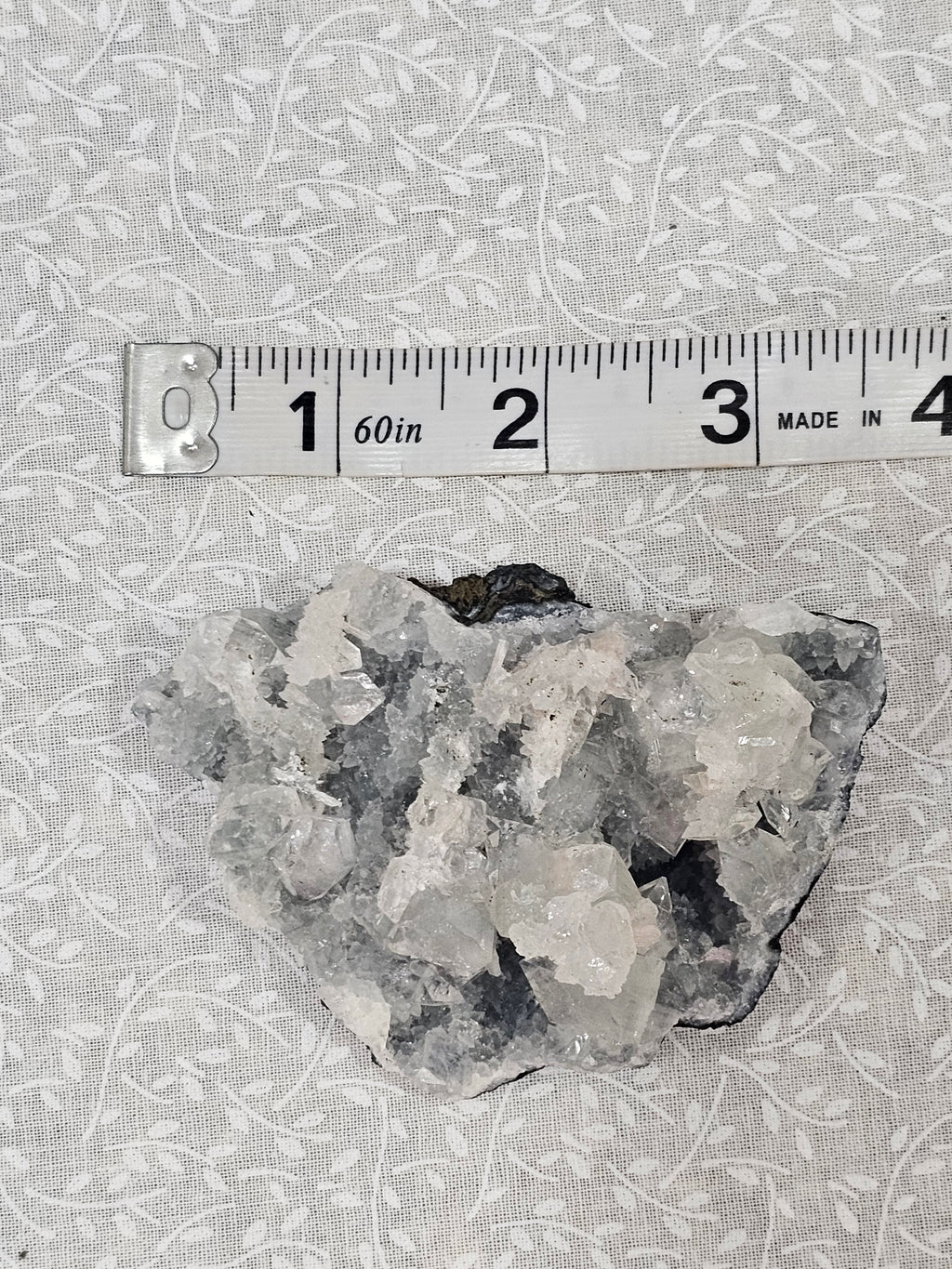 Blue Apophyllite Raw Crystal Cluster