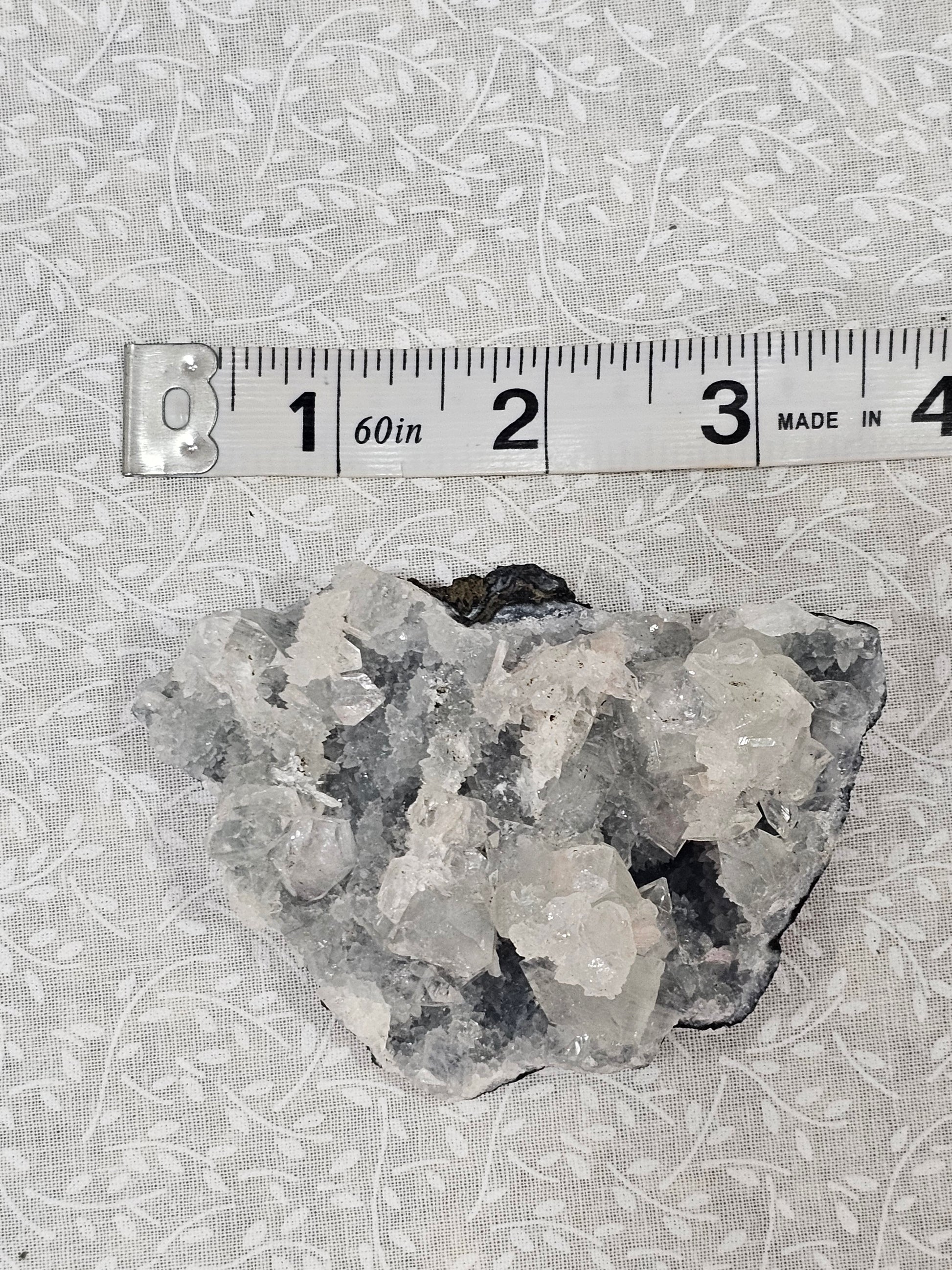 Blue Apophyllite Raw Crystal Cluster