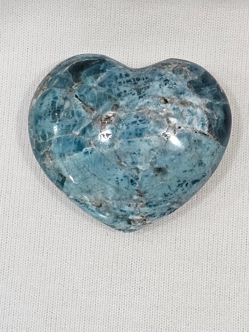 Blue Apatite Crystal - Natural Polished Stone