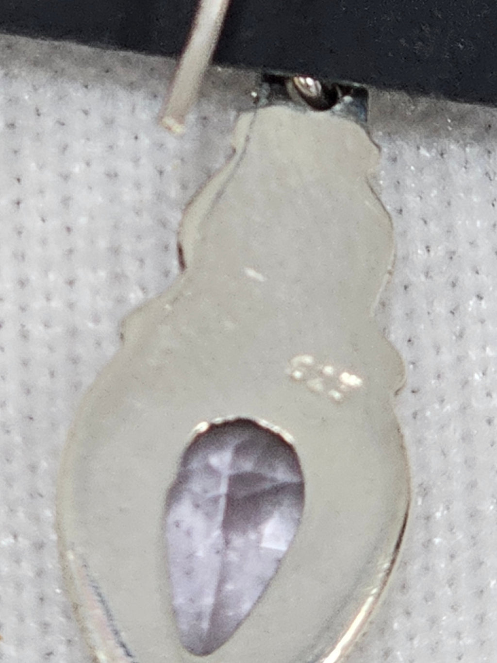 Natural Amethyst Earrings - Sterling Silver Crystal Gemstone Jewelry