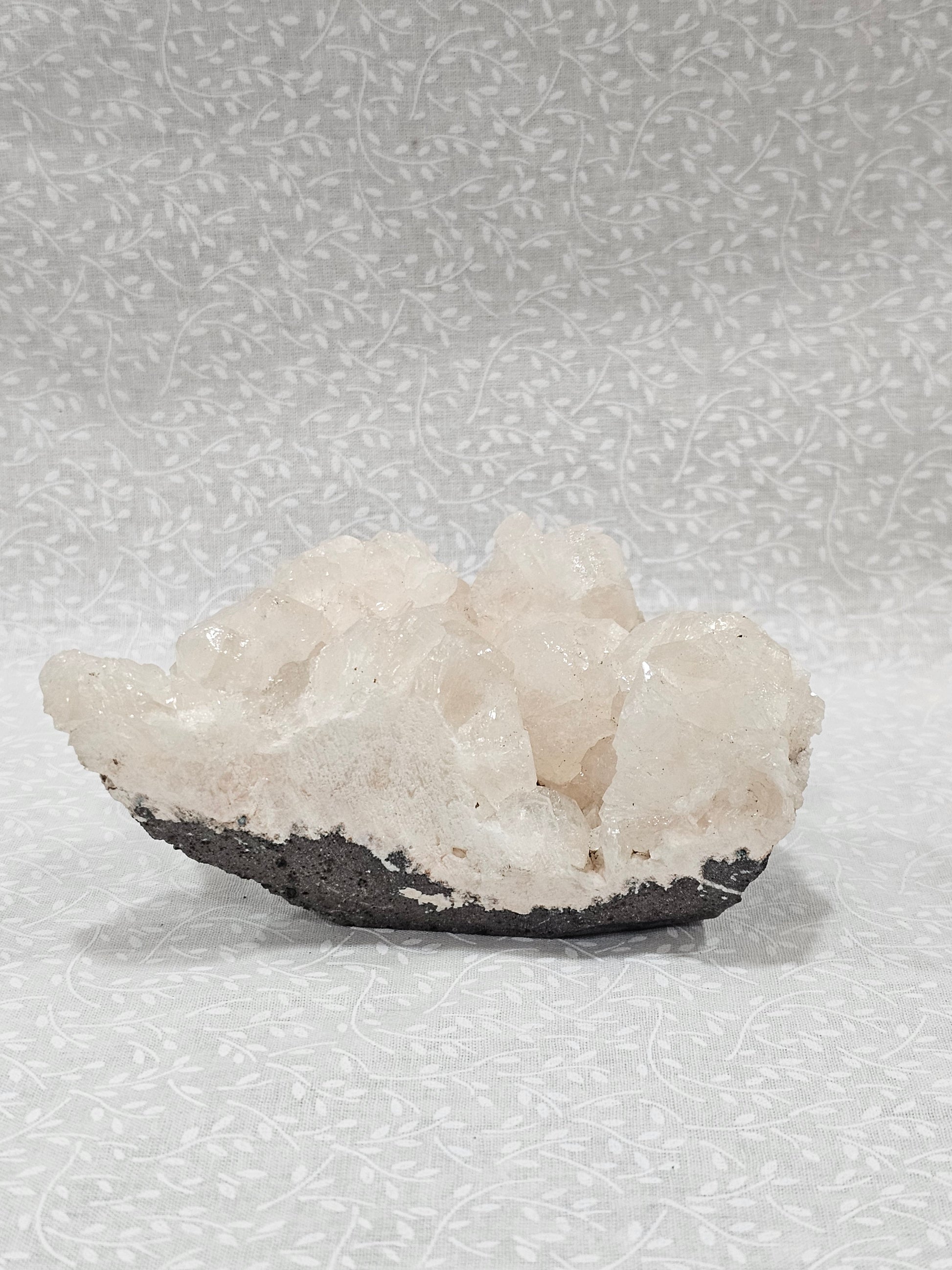 Apophyllite with Stillbite Raw Crystal Cluster