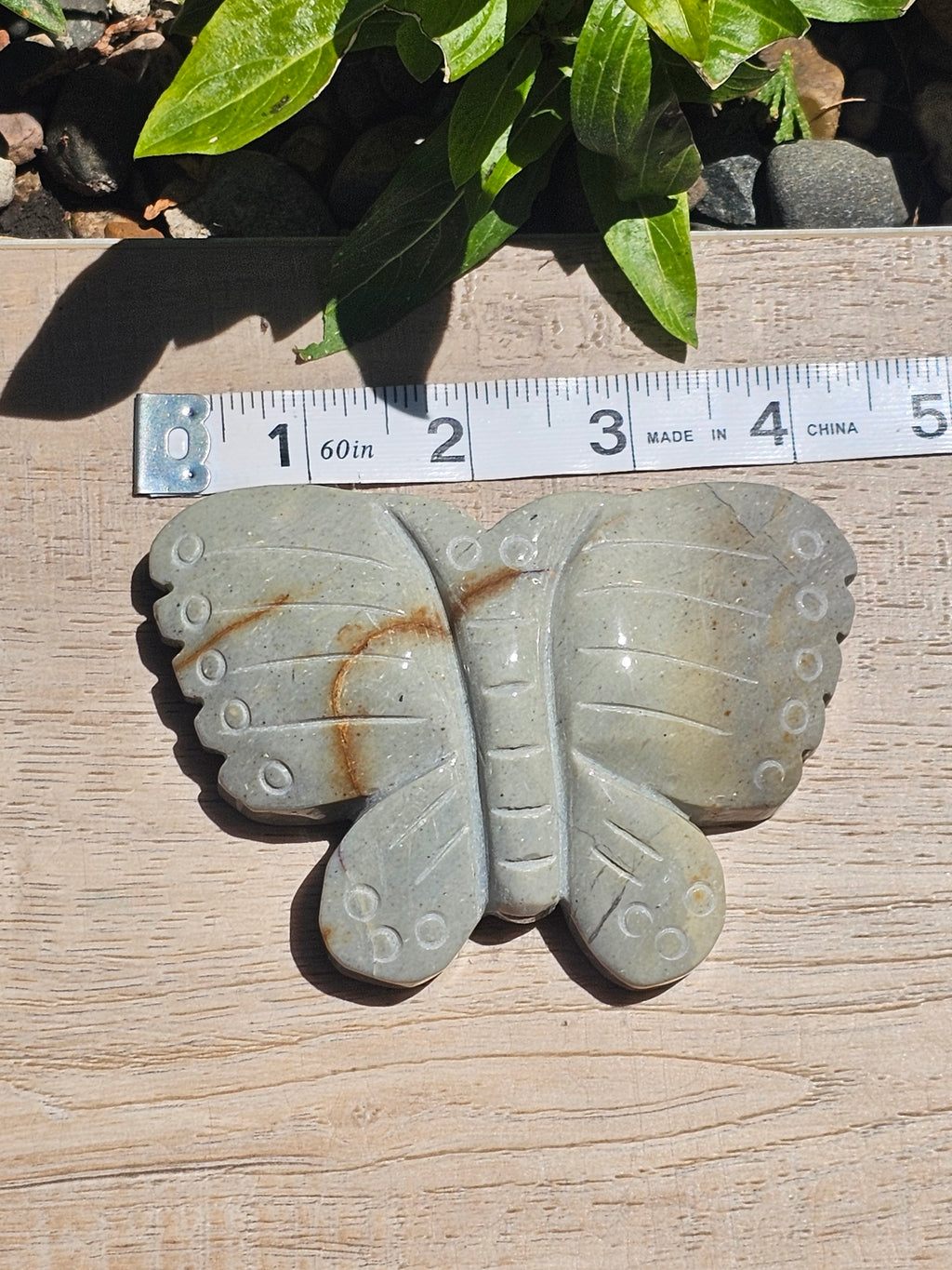 Polychrome Jasper Crystal Butterfly