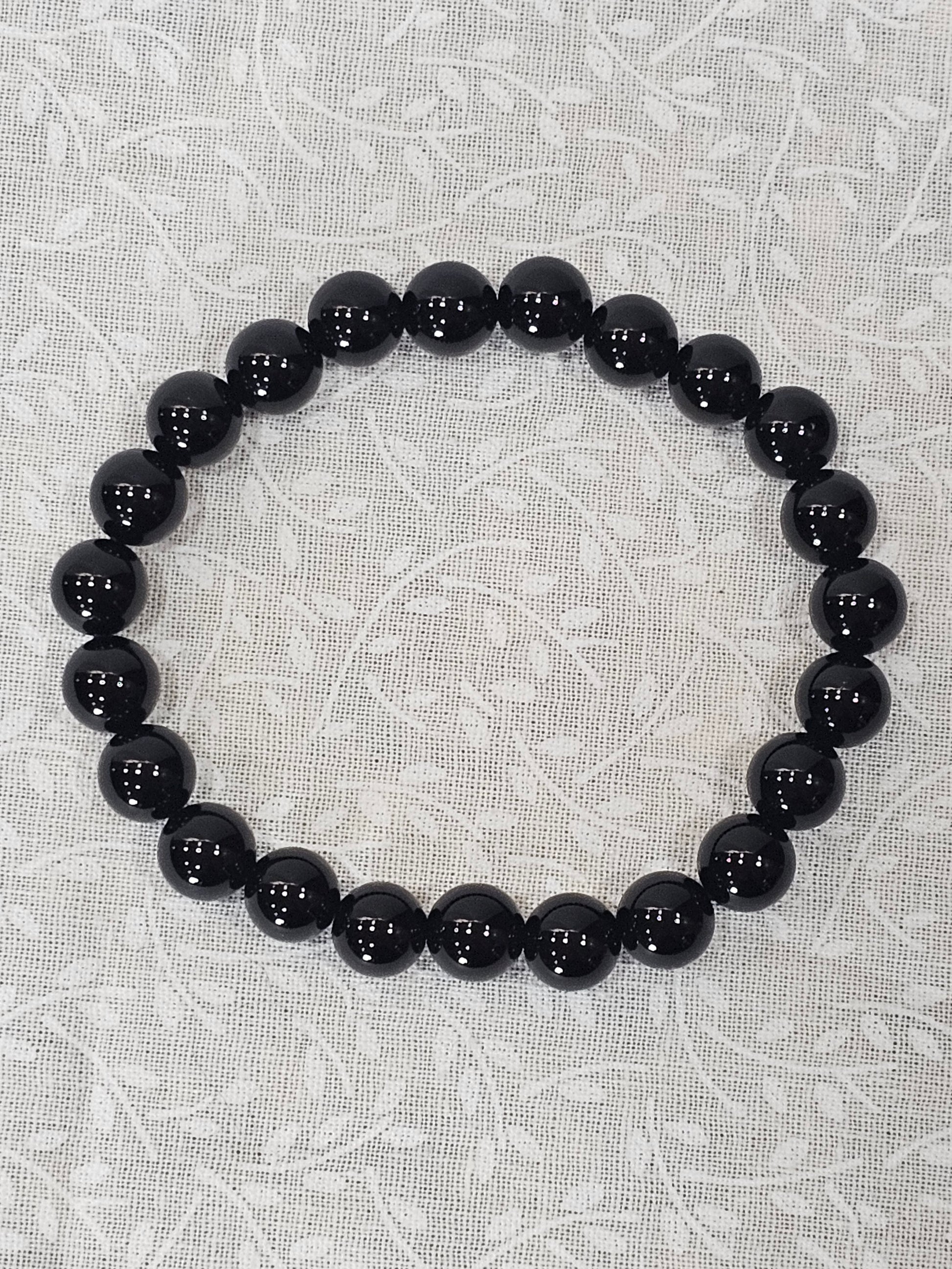 Black Obsidian Crystal Bracelet