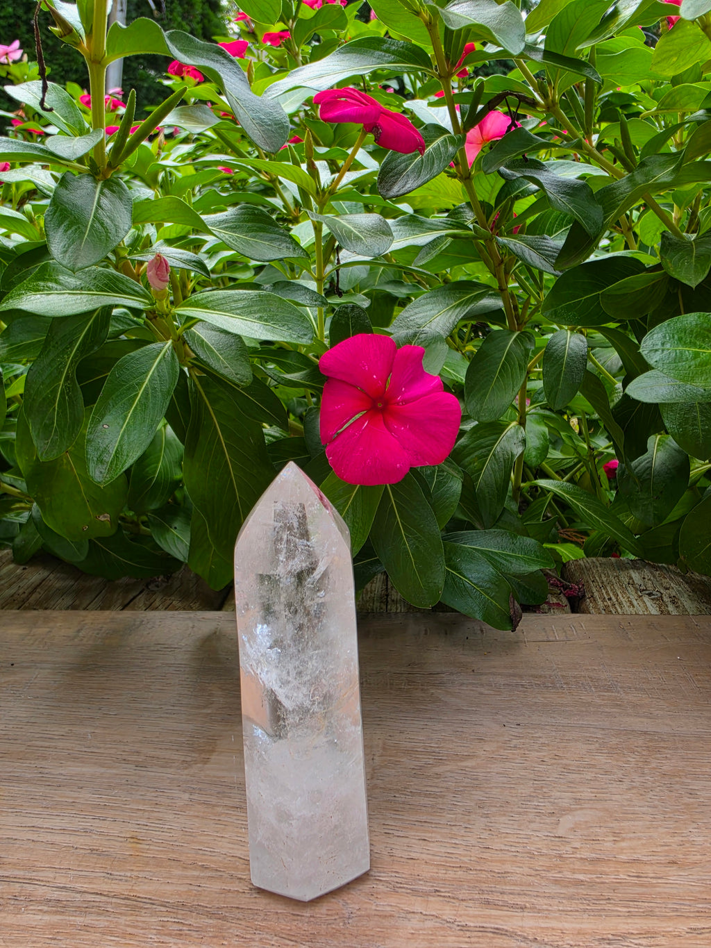 Clear Quartz Crystal Tower