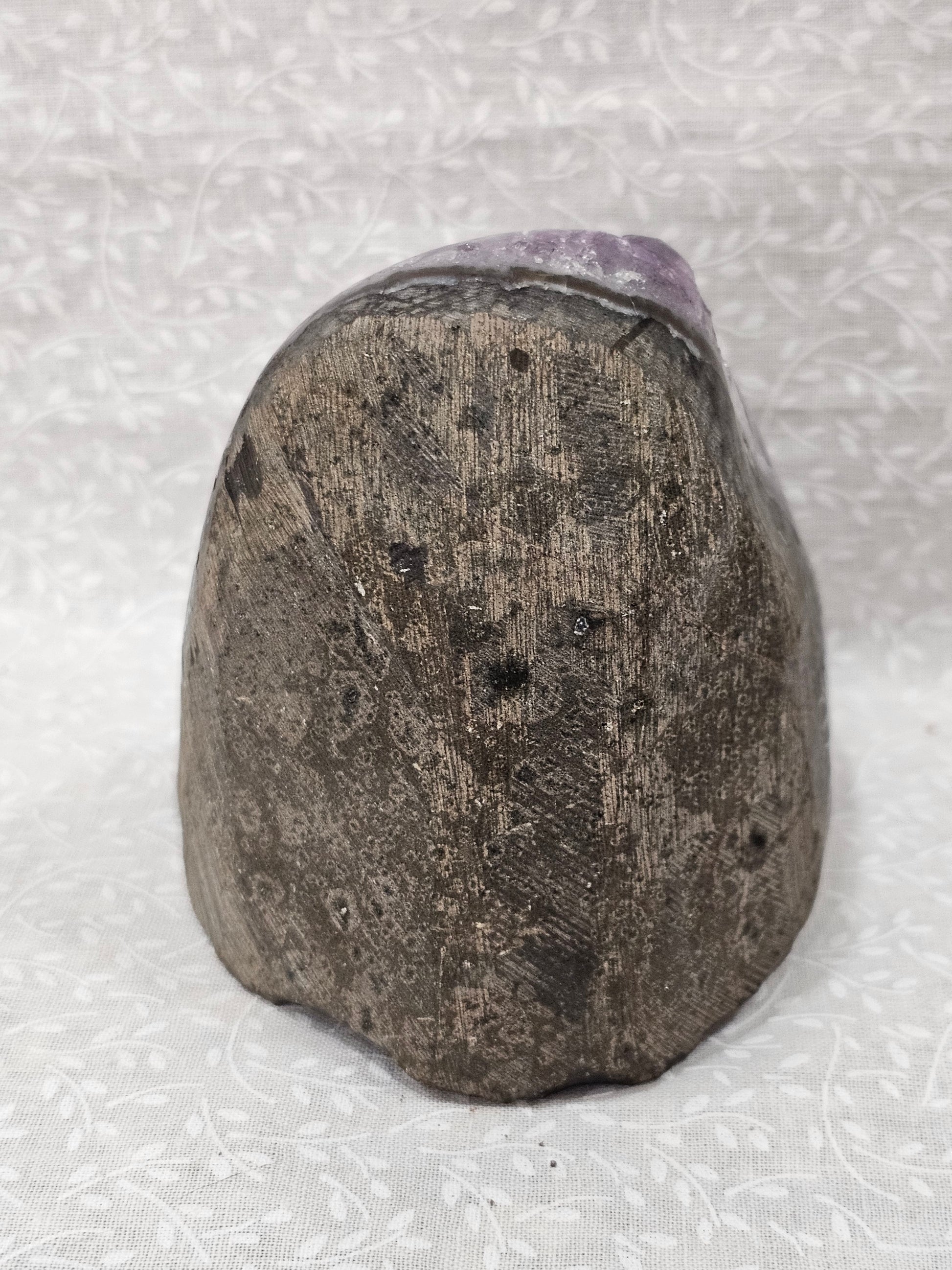Amethyst Raw Crystal Cut Base