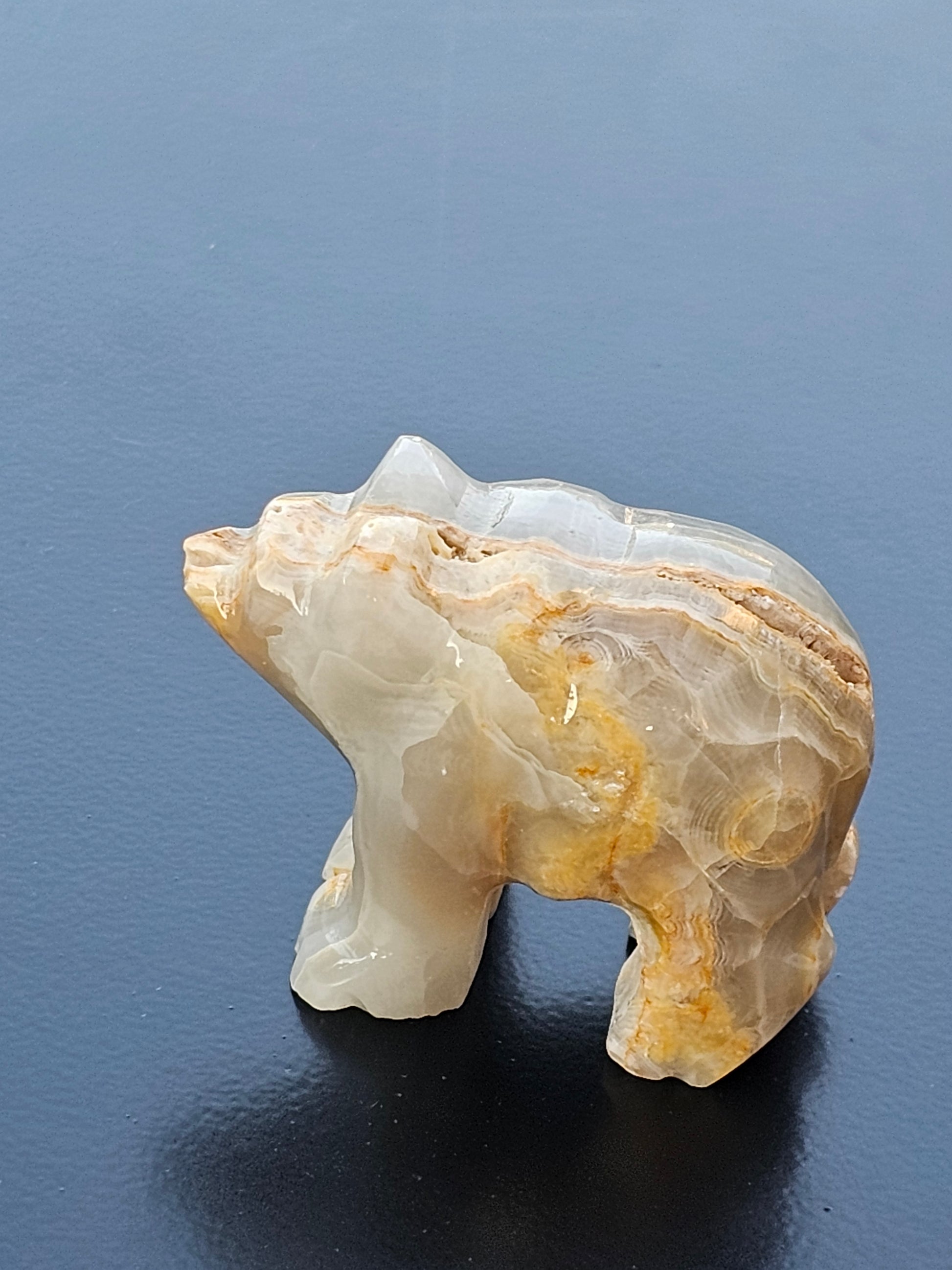 Agate Crystal Bear